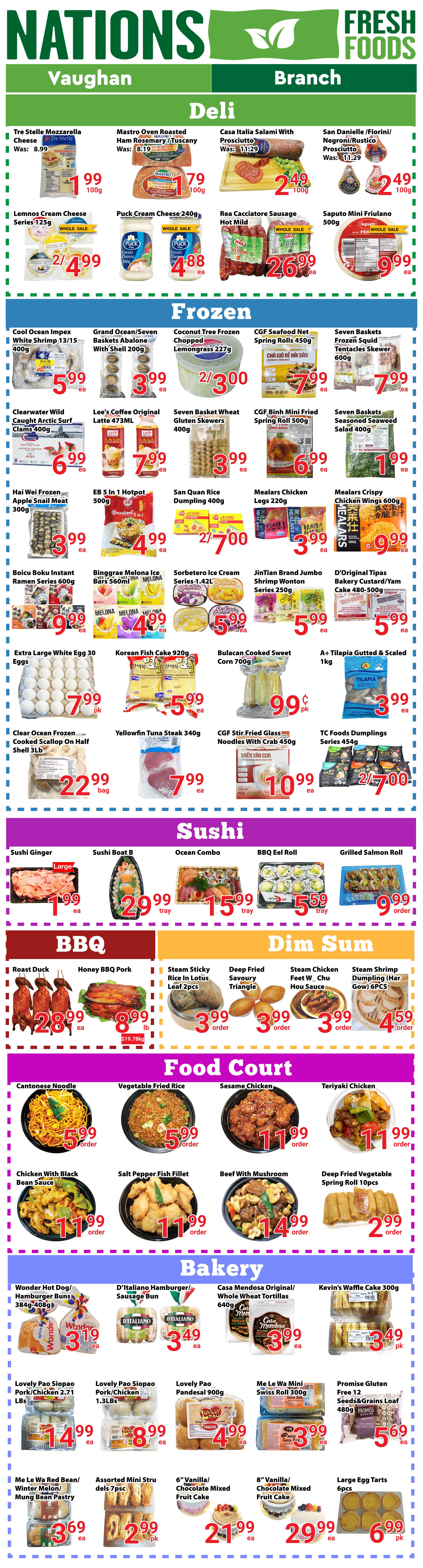Nations Fresh Foods (Vaughan) Flyer June 19 to 25