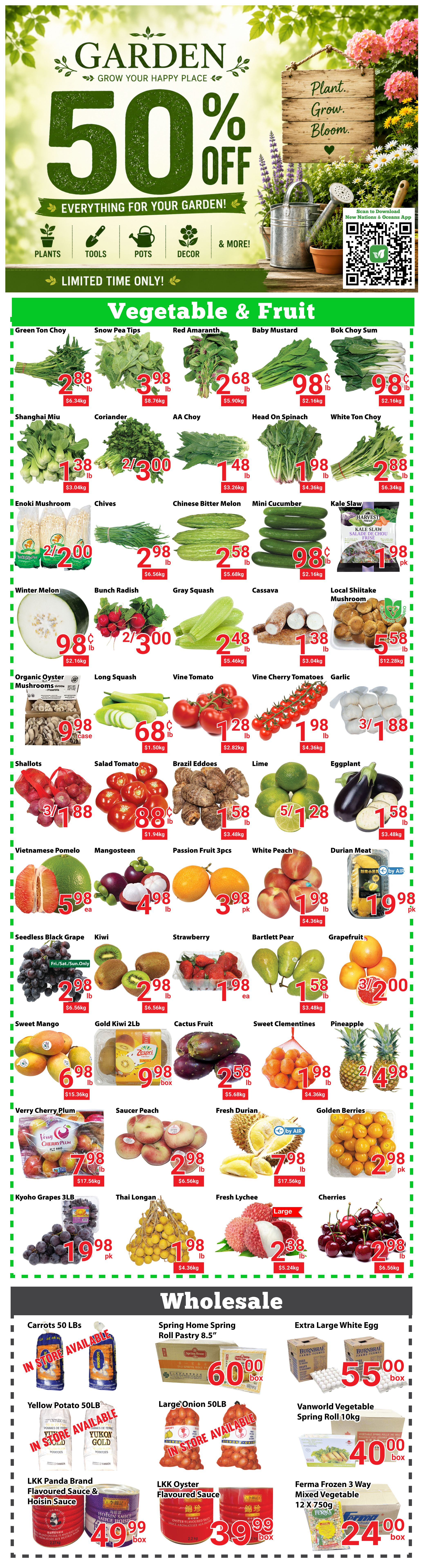 Nations Fresh Foods (Vaughan) Flyer June 19 to 25
