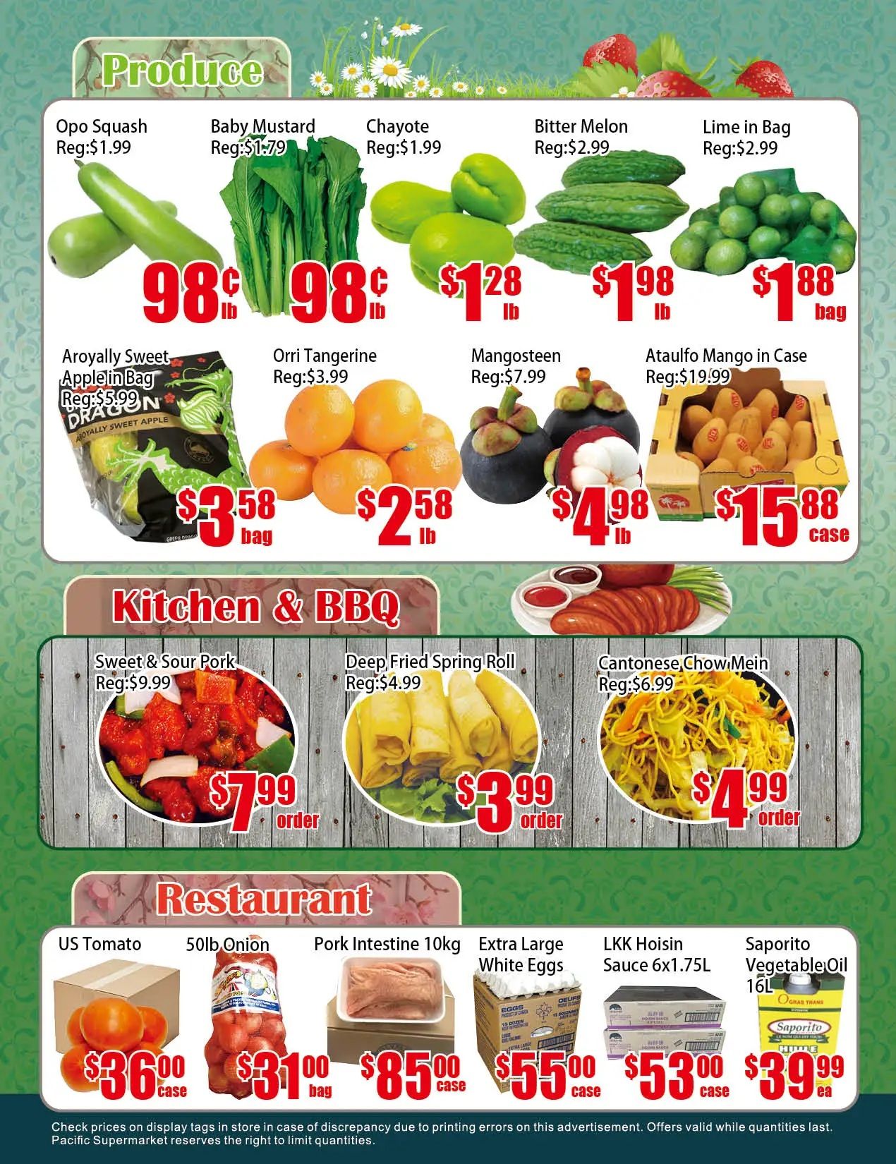 Pacific Fresh Food Market (North York) Flyer June 19 to 25