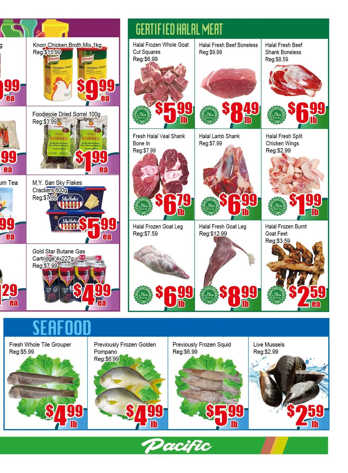 Pacific Fresh Food Market (Pickering) Flyer June 19 to 25