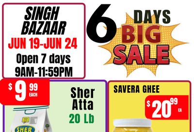 Singh Bazaar Flyer June 19 to 24
