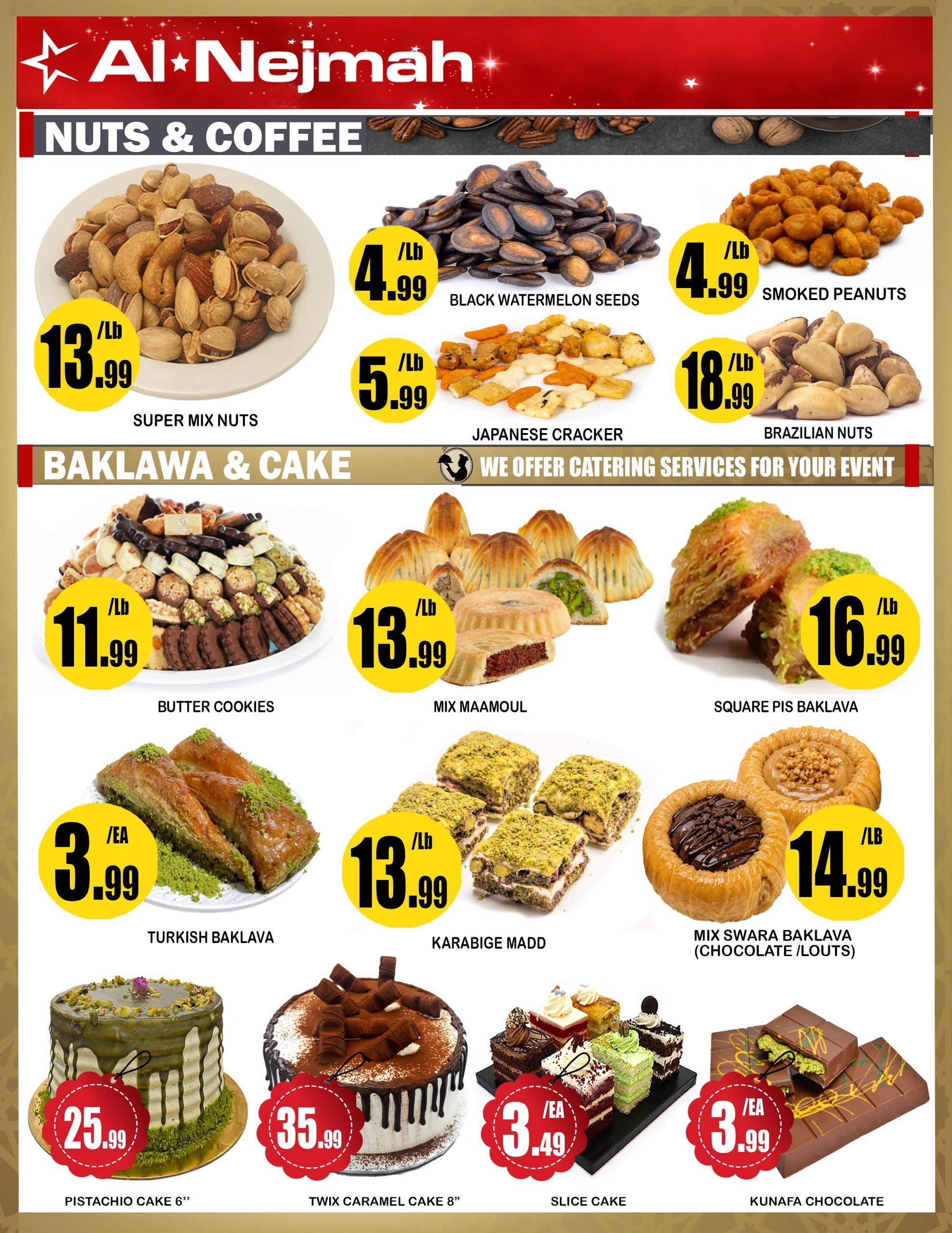 Alnejmah Fine Foods Inc. Flyer June 19 to 25