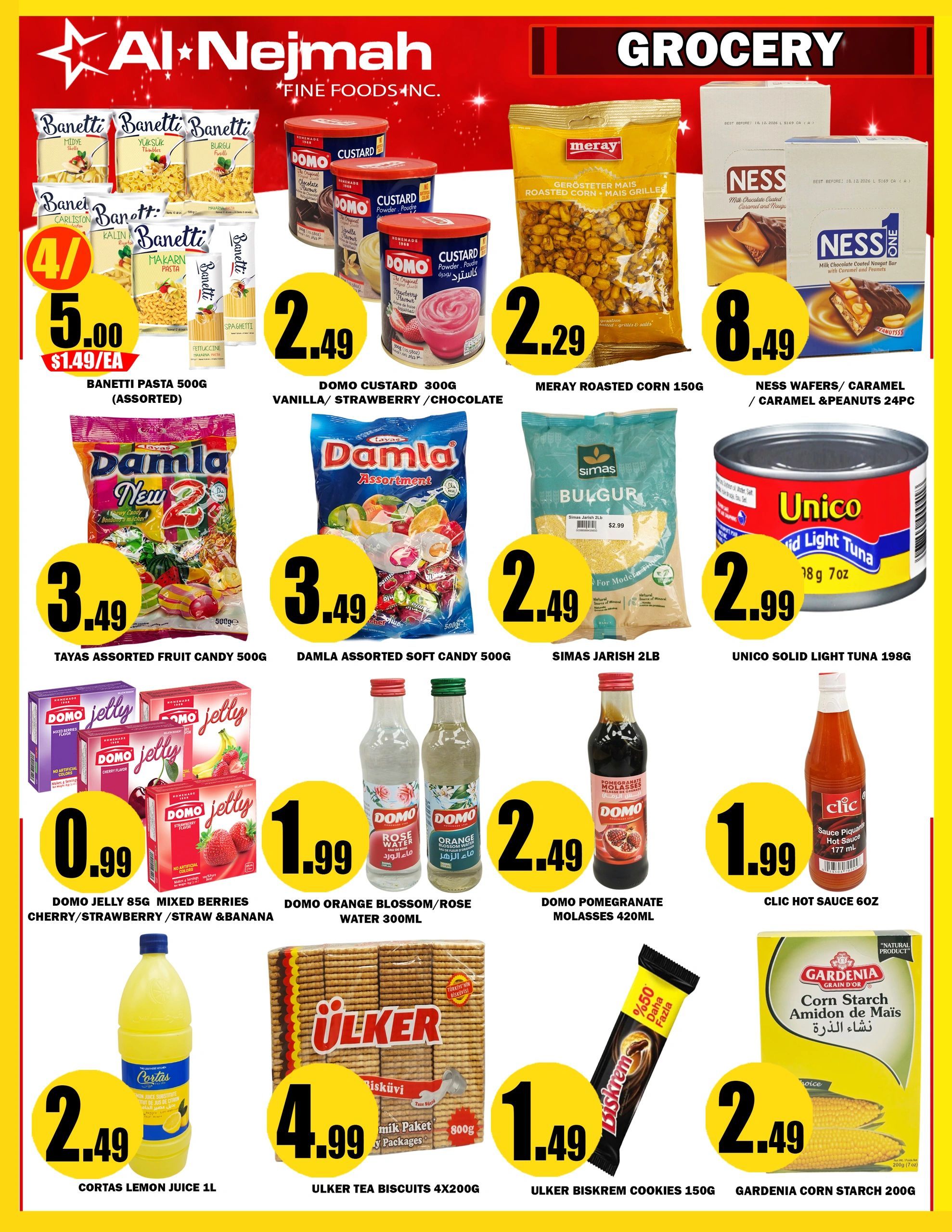Alnejmah Fine Foods Inc. Flyer June 19 to 25