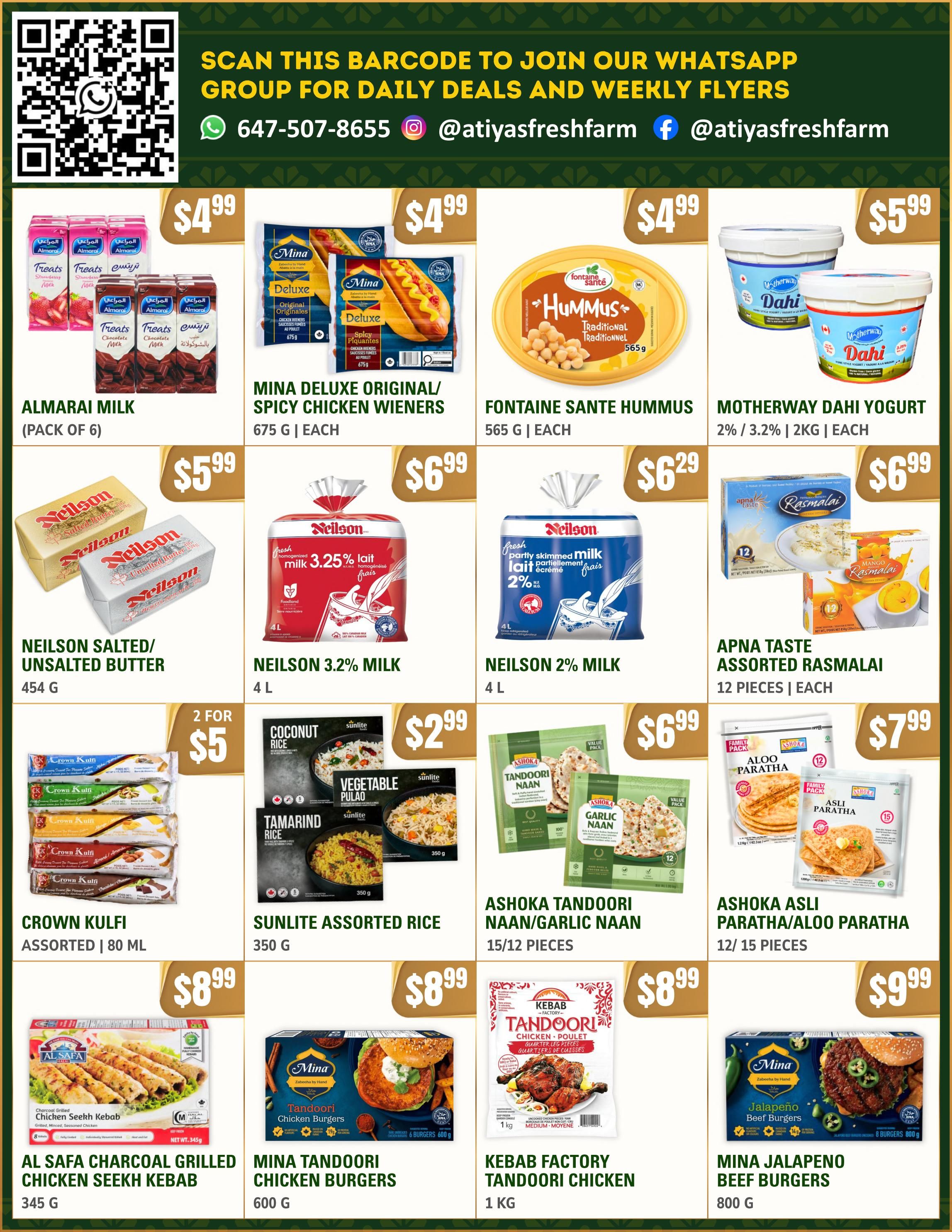 Atiya's Fresh Farm Flyer June 19 to 25