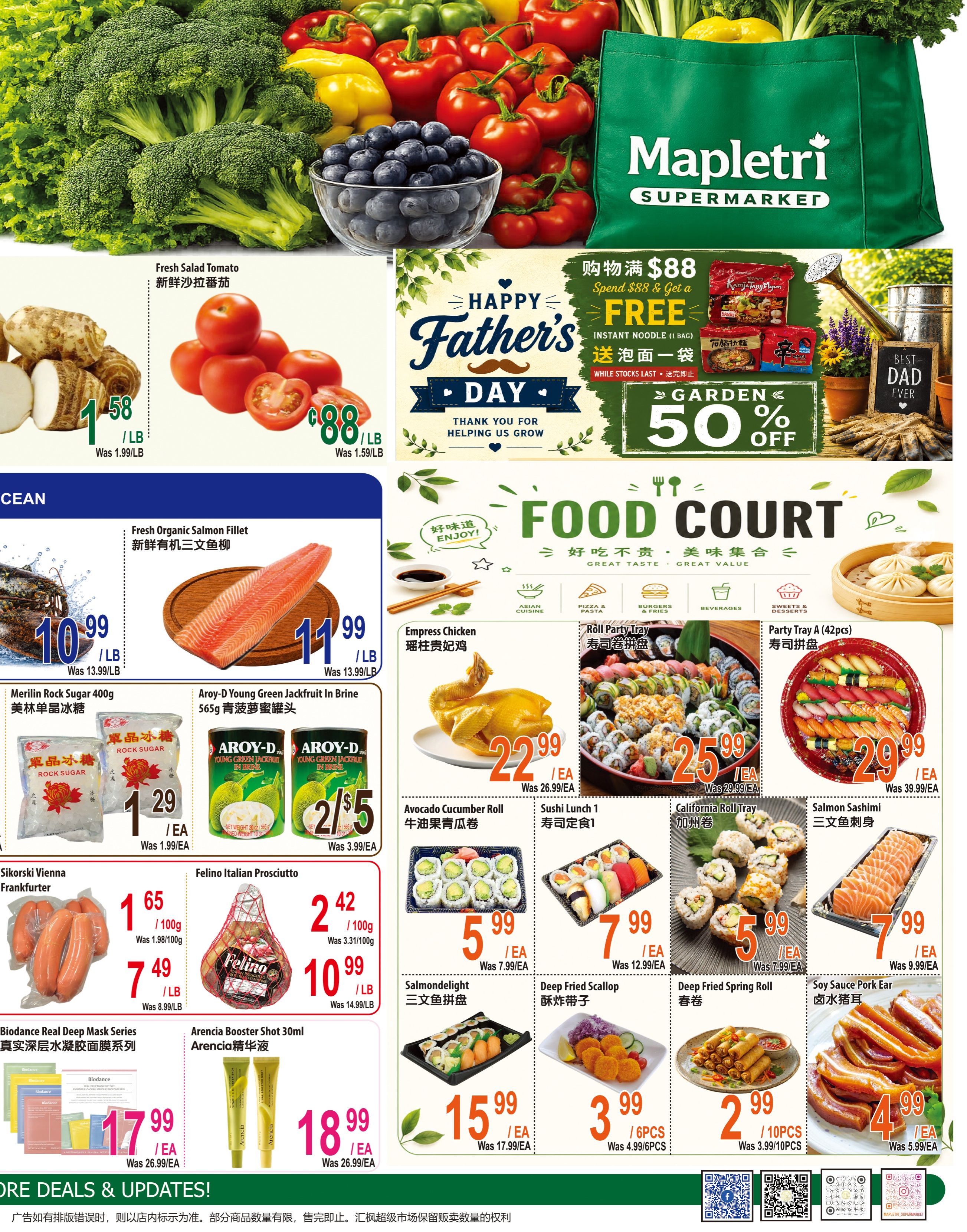 Mapletri Supermarket Flyer June 19 to 25