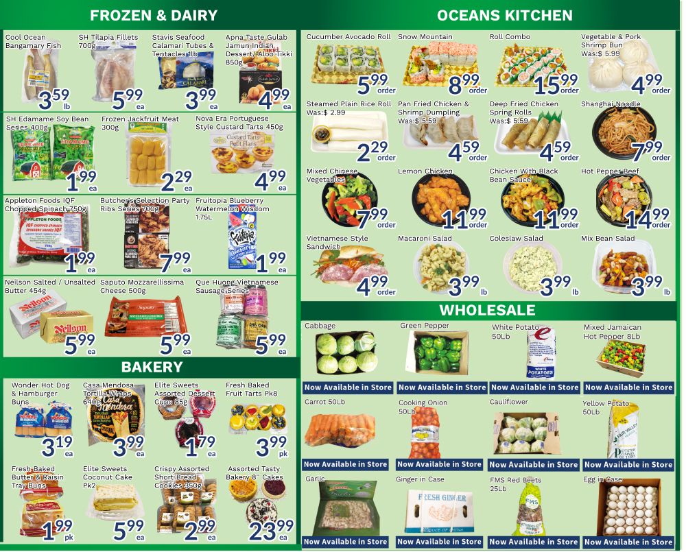 Oceans Fresh Food Market (Brampton) Flyer June 19 to 25
