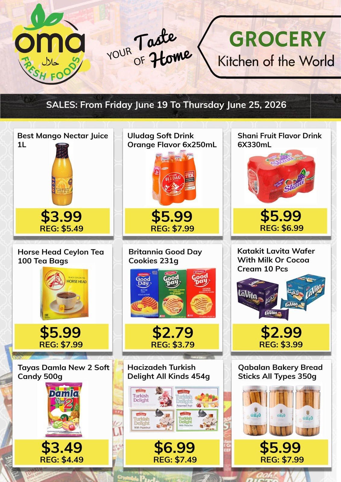Oma Fresh Foods Flyer June 19 to 25