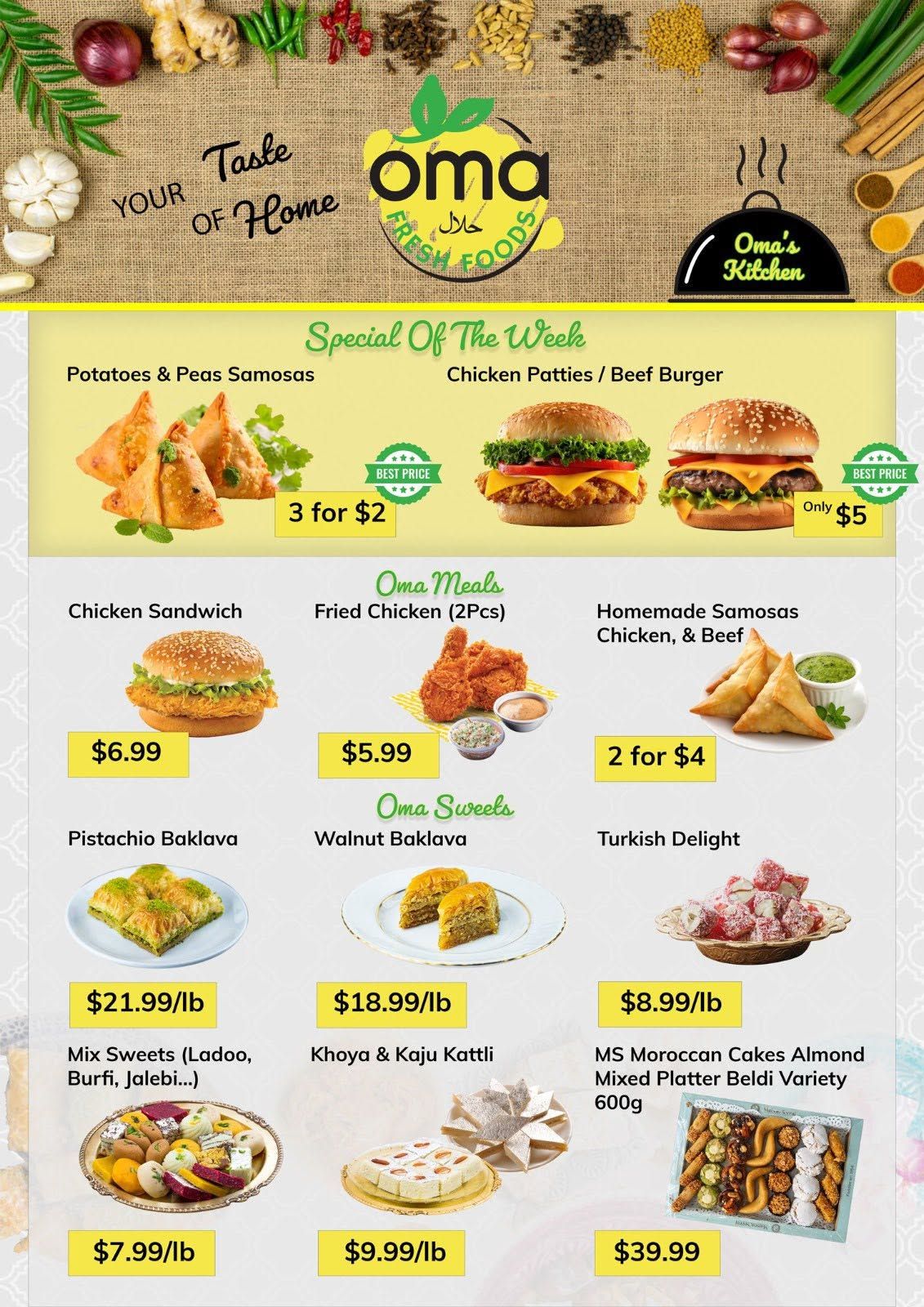 Oma Fresh Foods Flyer June 19 to 25