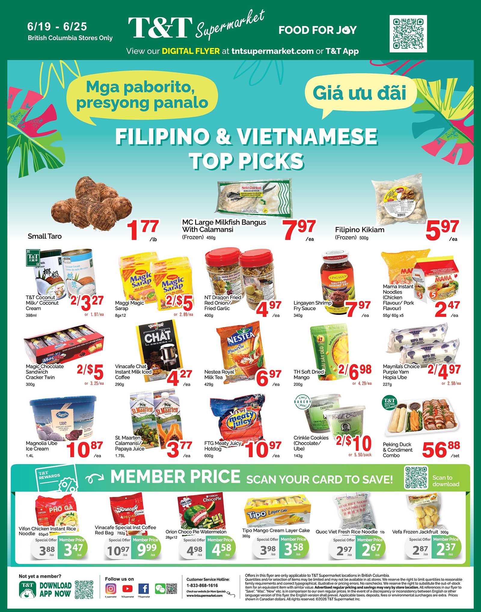T&T Supermarket (BC) Flyer June 19 to 25