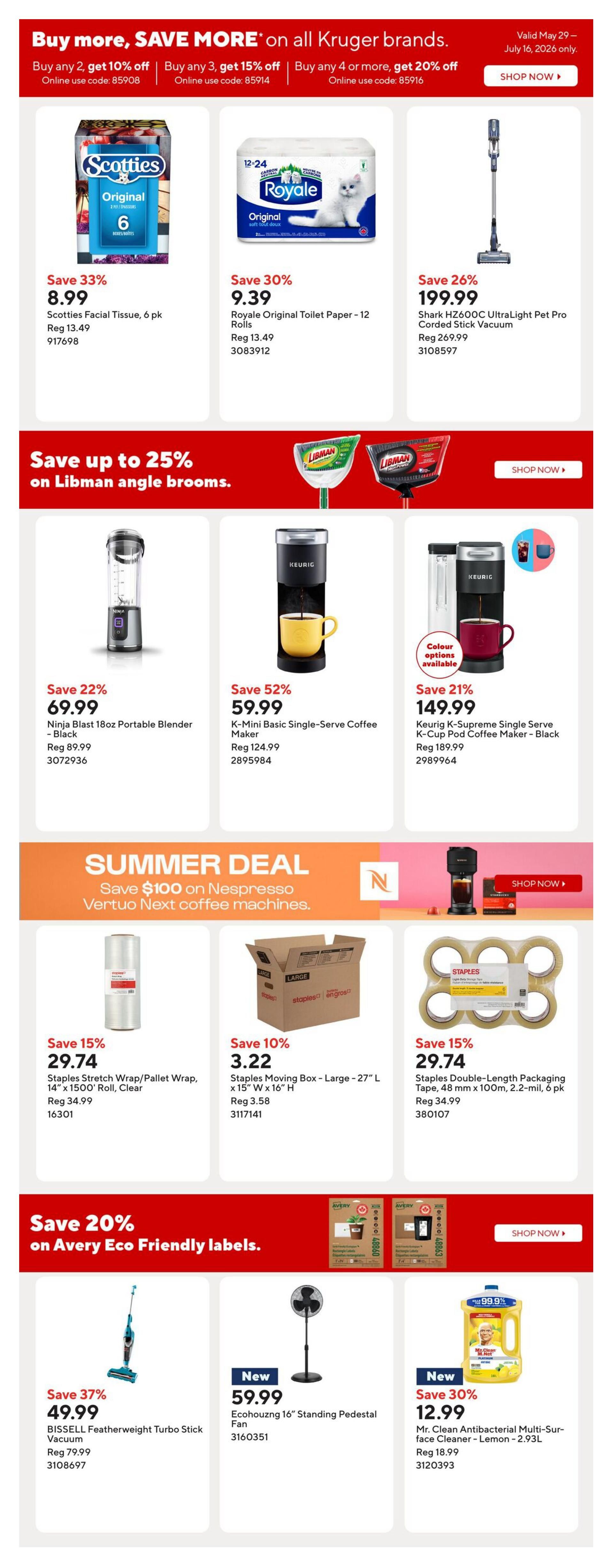 Staples Flyer June 19 to 25