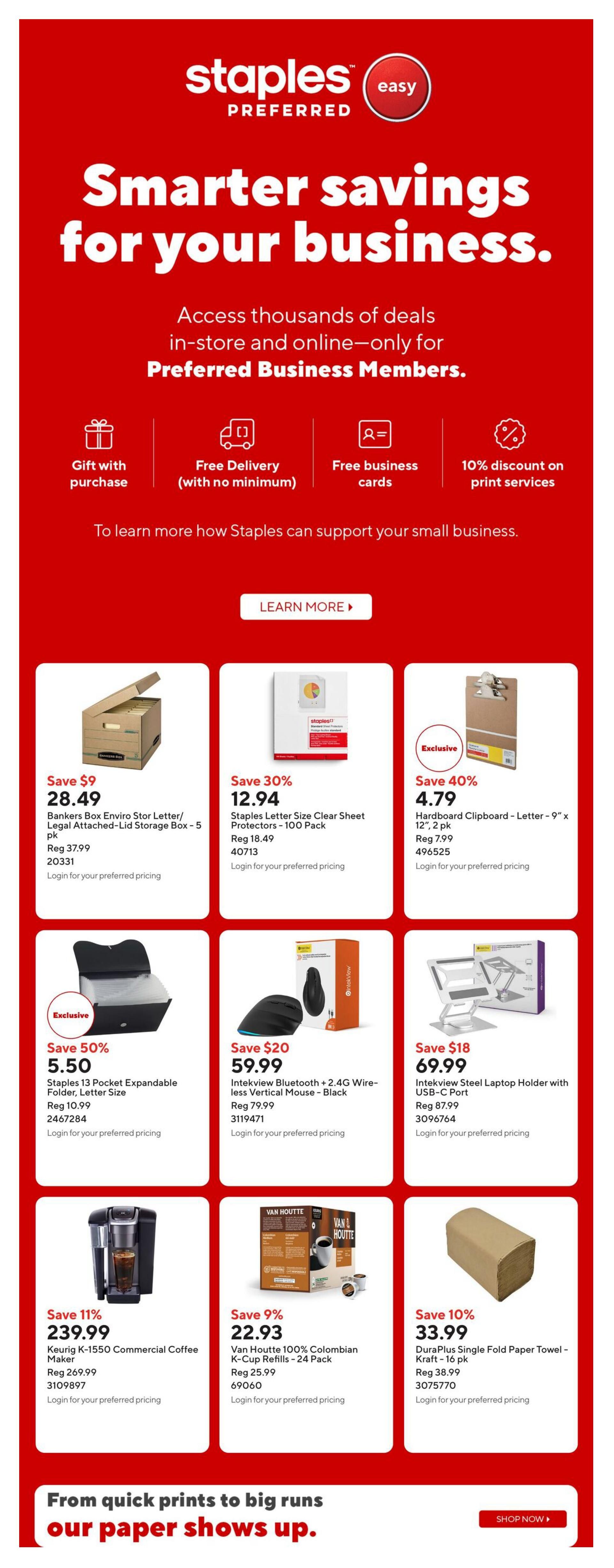 Staples Flyer June 19 to 25