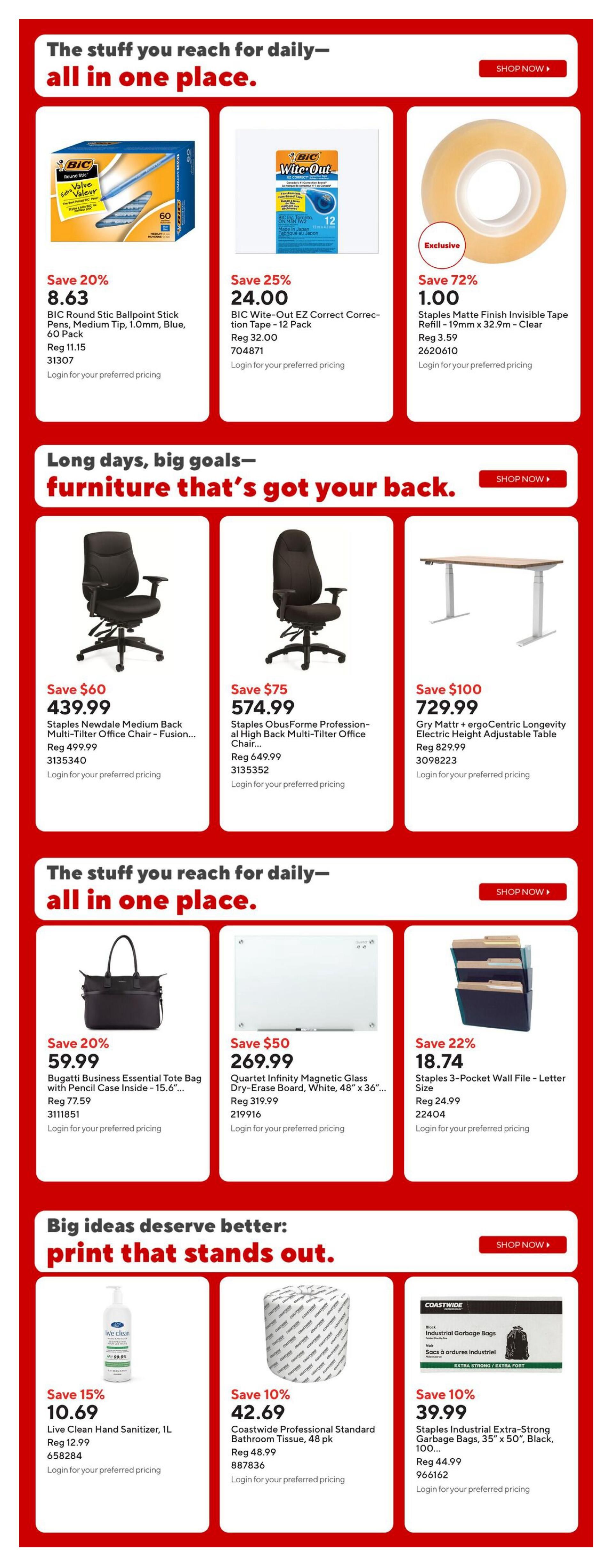 Staples Flyer June 19 to 25