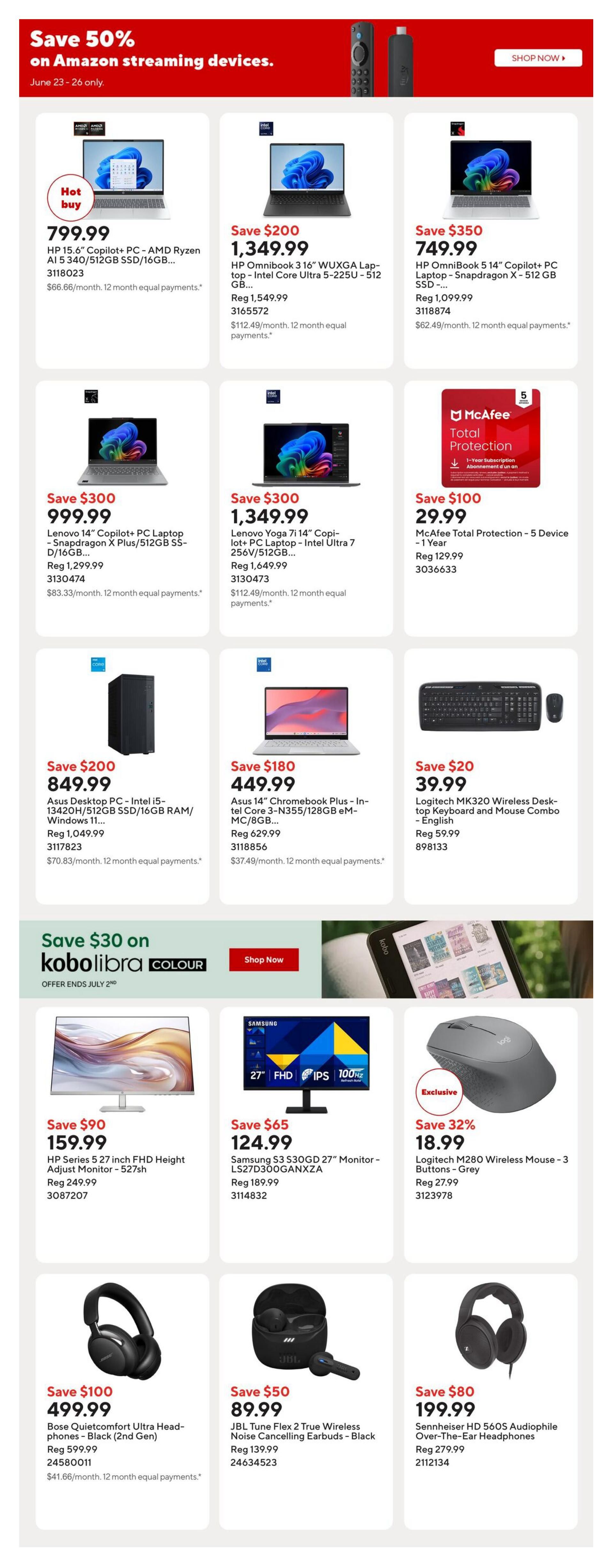 Staples Flyer June 19 to 25