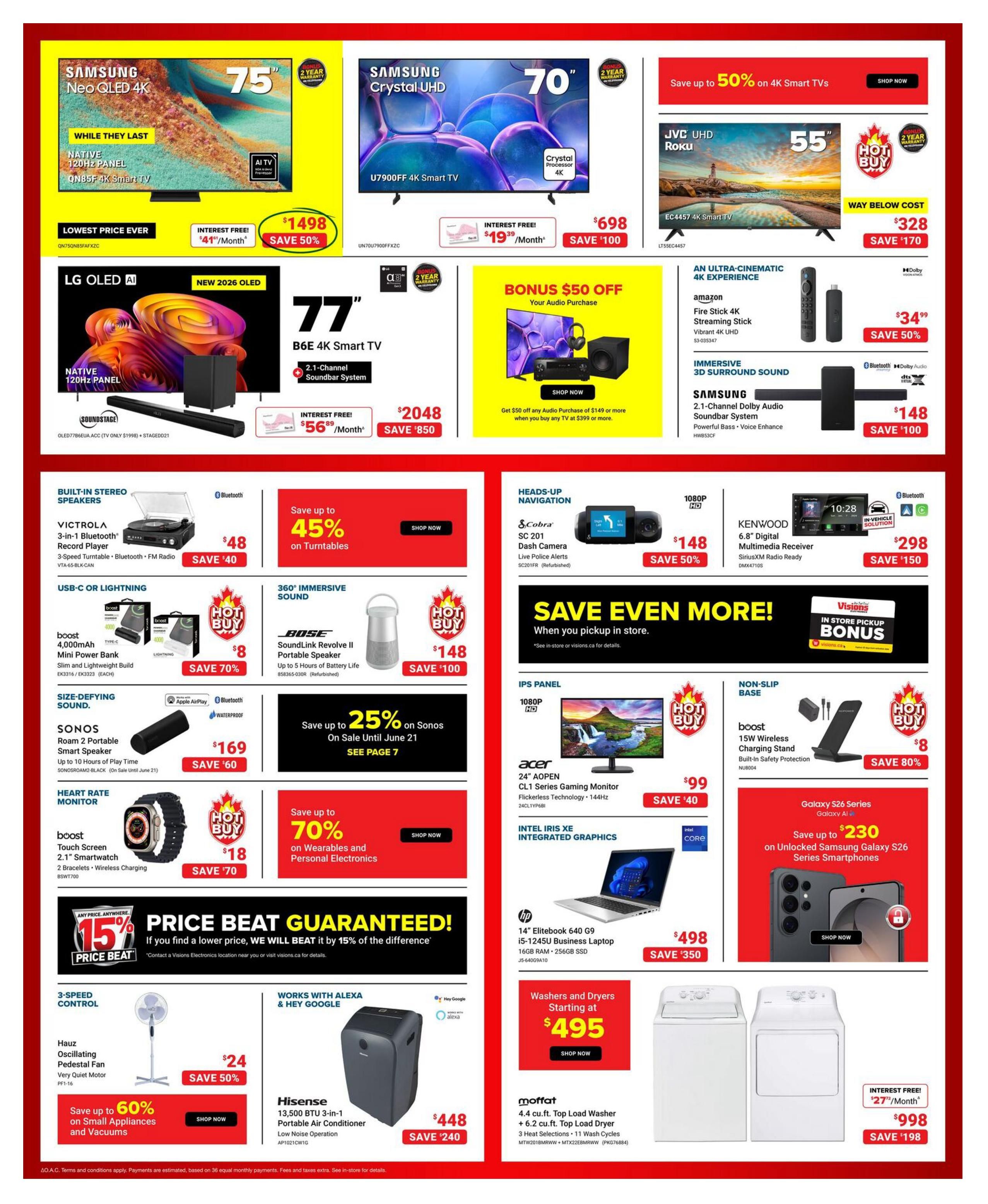 Visions Electronics Flyer June 19 to 25