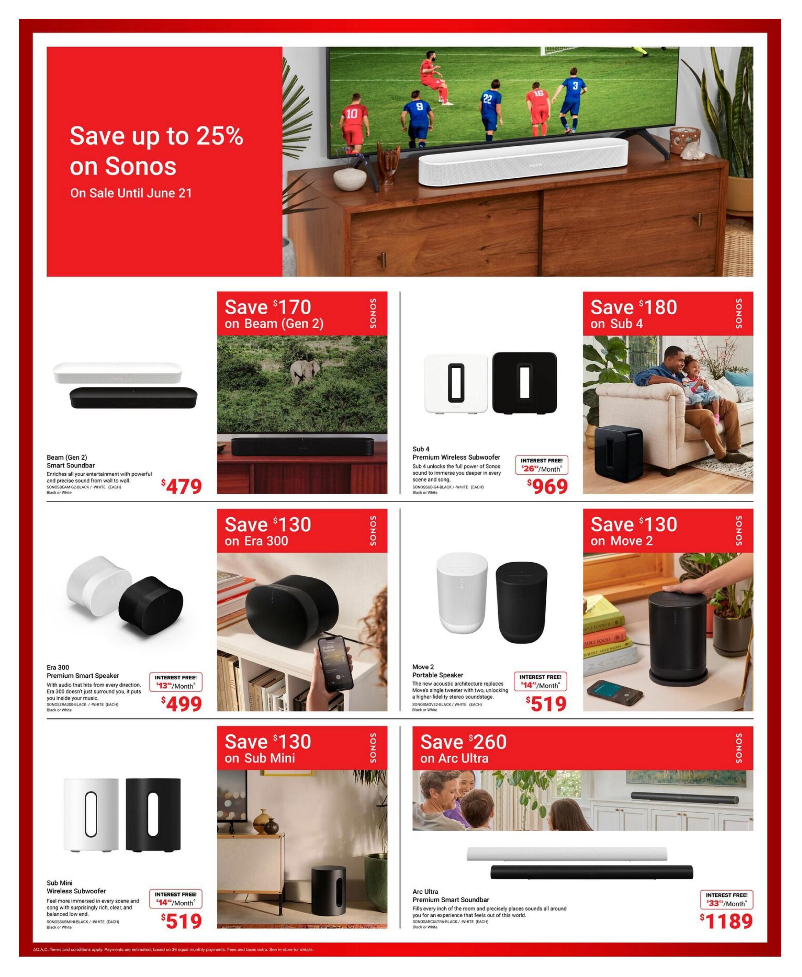 Visions Electronics Flyer June 19 to 25
