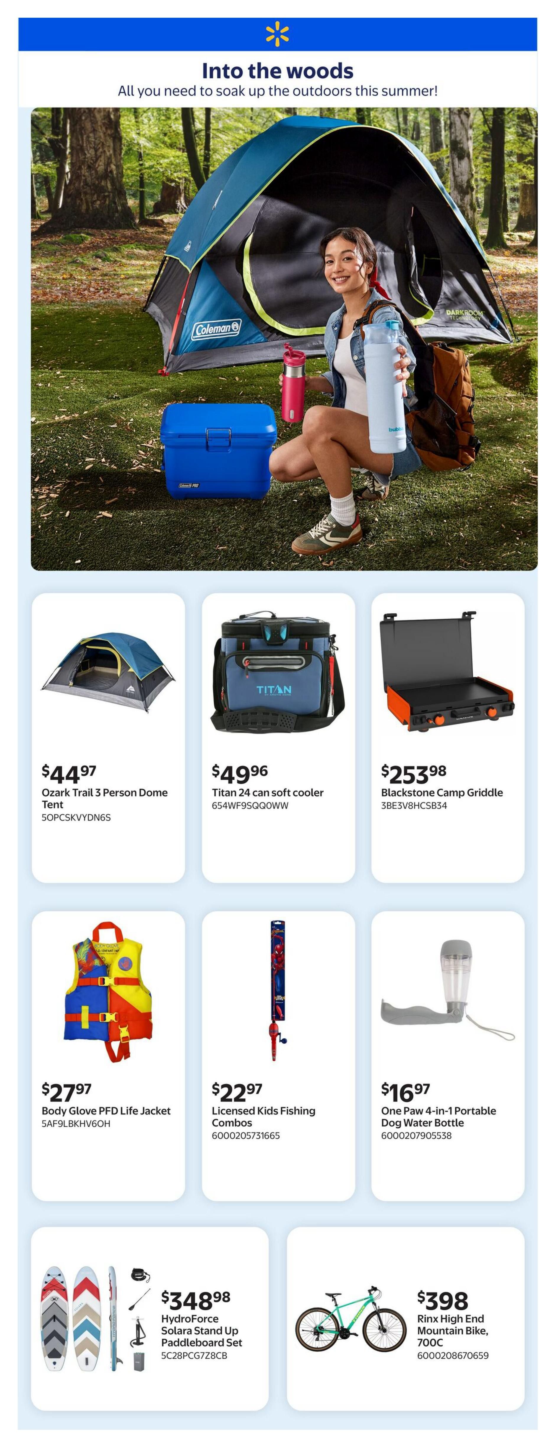Walmart Summer Outdoor Guide June 18 to July 1