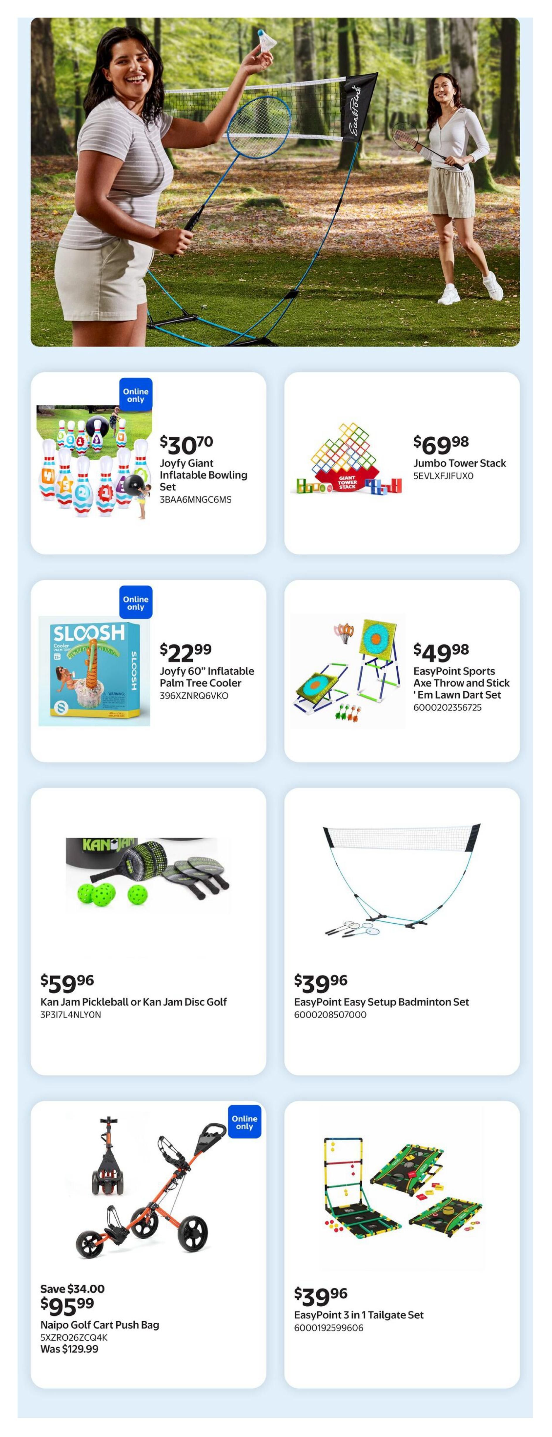 Walmart Summer Outdoor Guide June 18 to July 1