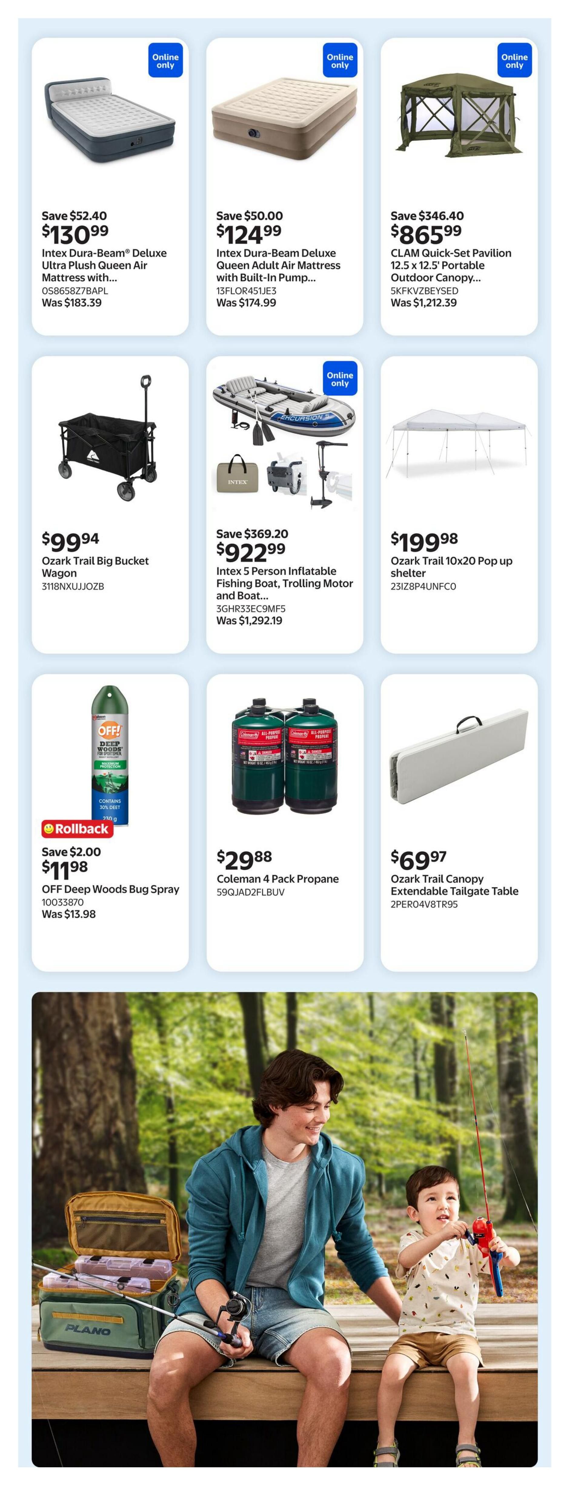 Walmart Summer Outdoor Guide June 18 to July 1