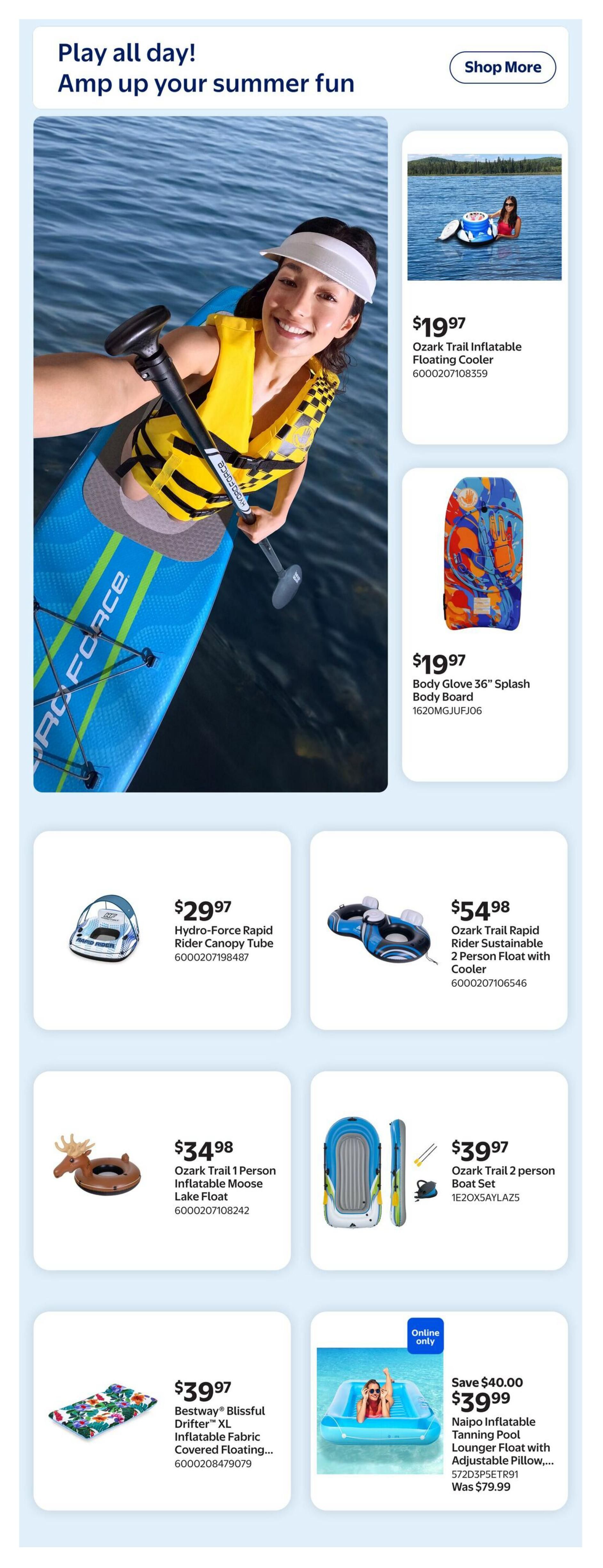Walmart Summer Outdoor Guide June 18 to July 1