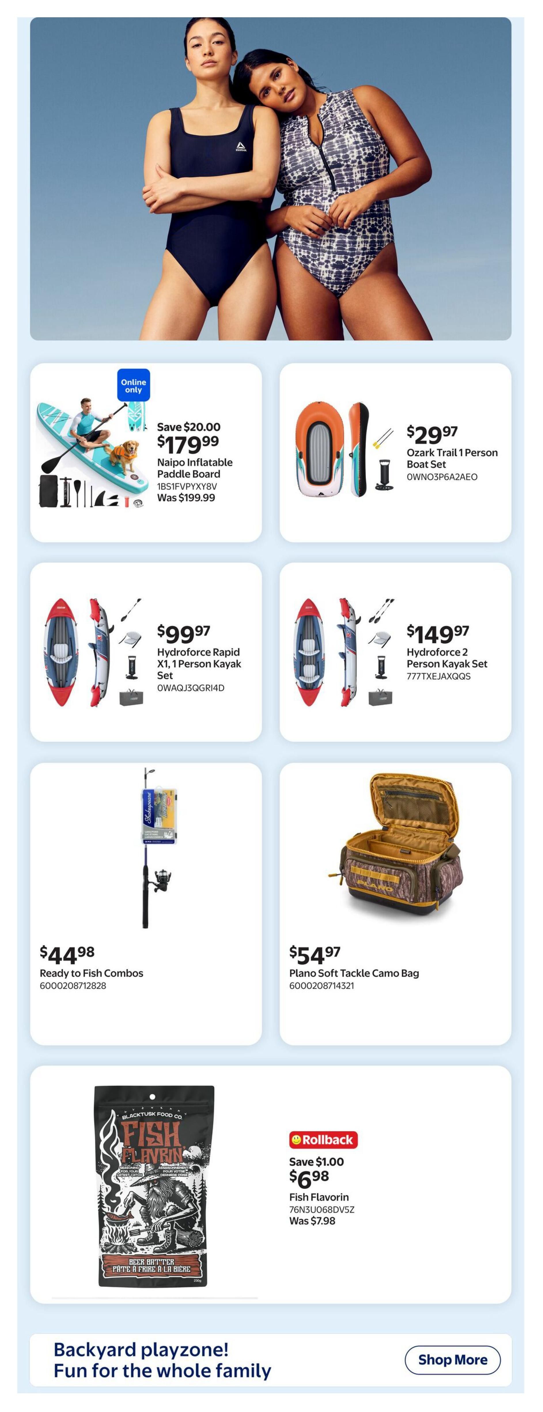 Walmart Summer Outdoor Guide June 18 to July 1