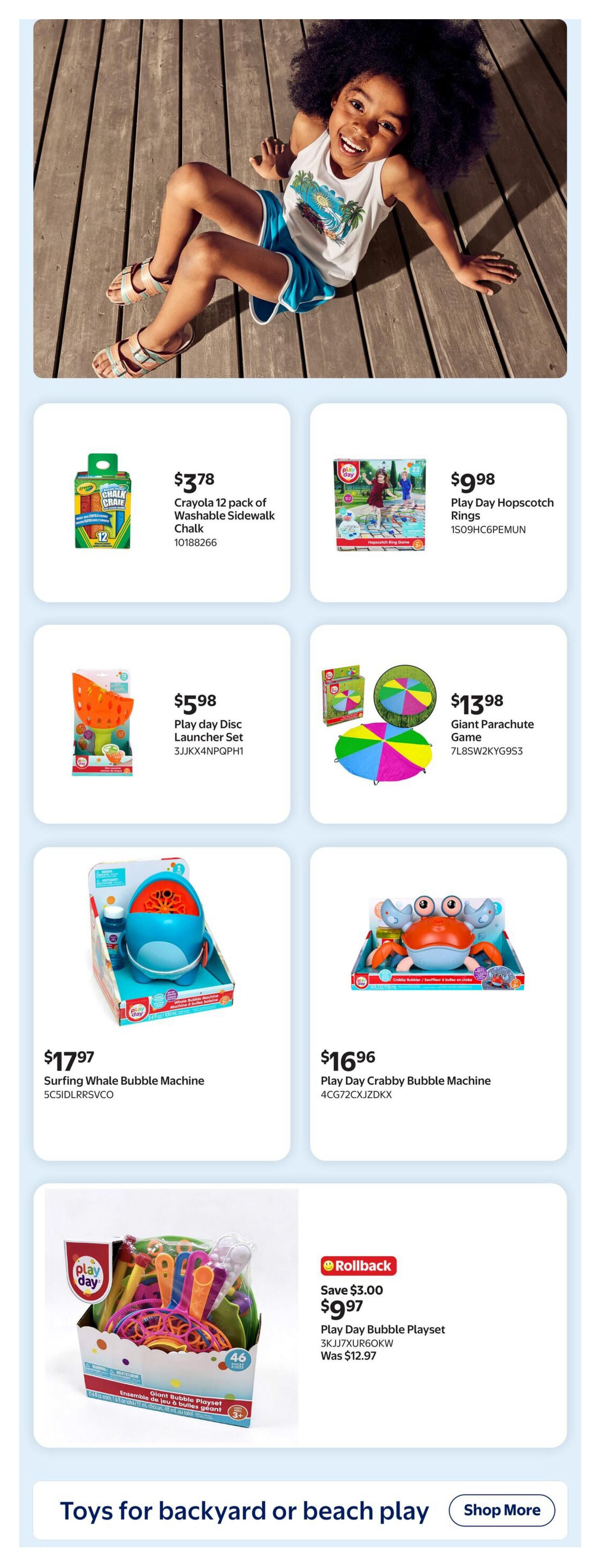 Walmart Summer Outdoor Guide June 18 to July 1
