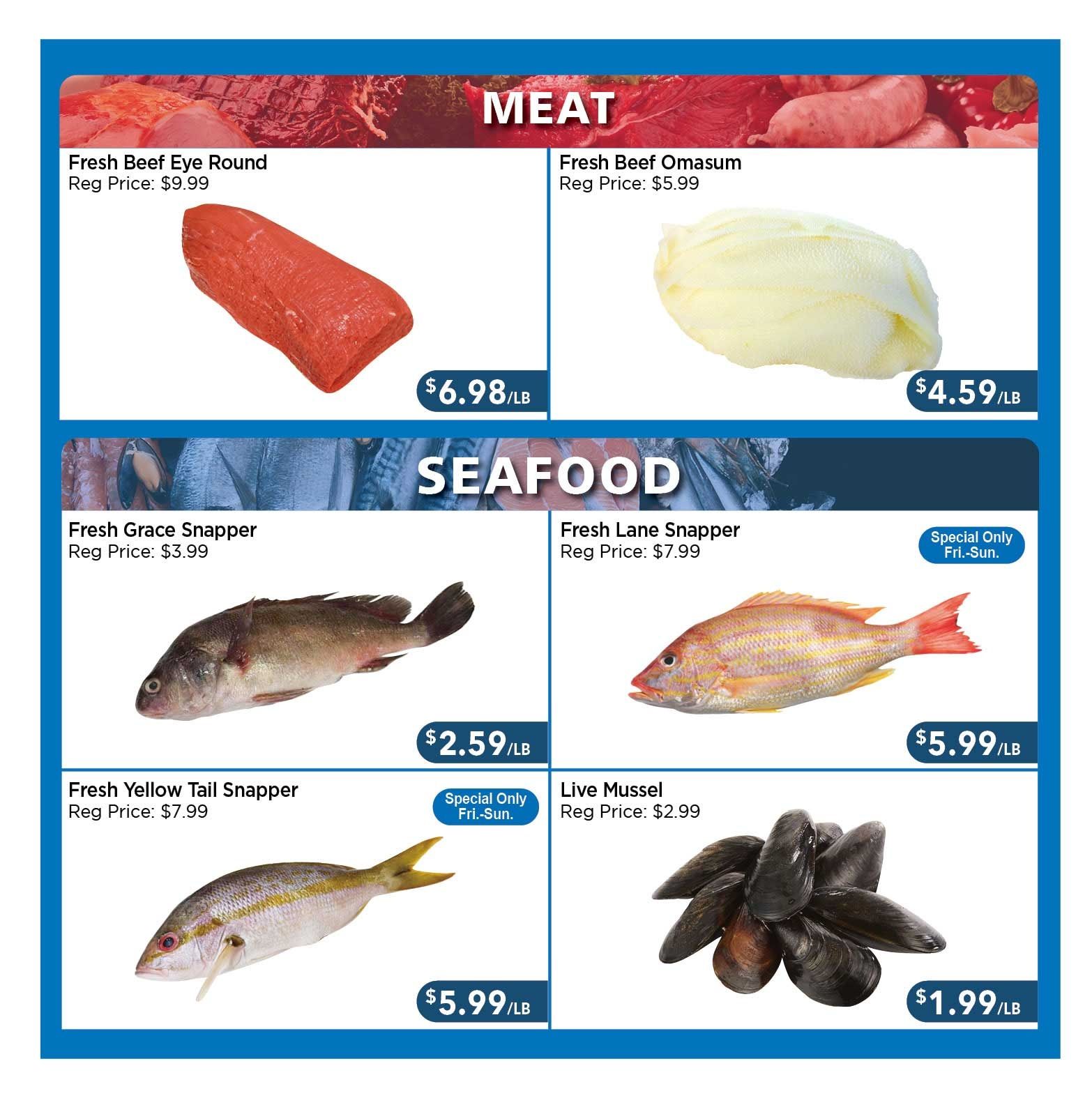Blue Sky Supermarket (North York) Flyer June 19 to 25