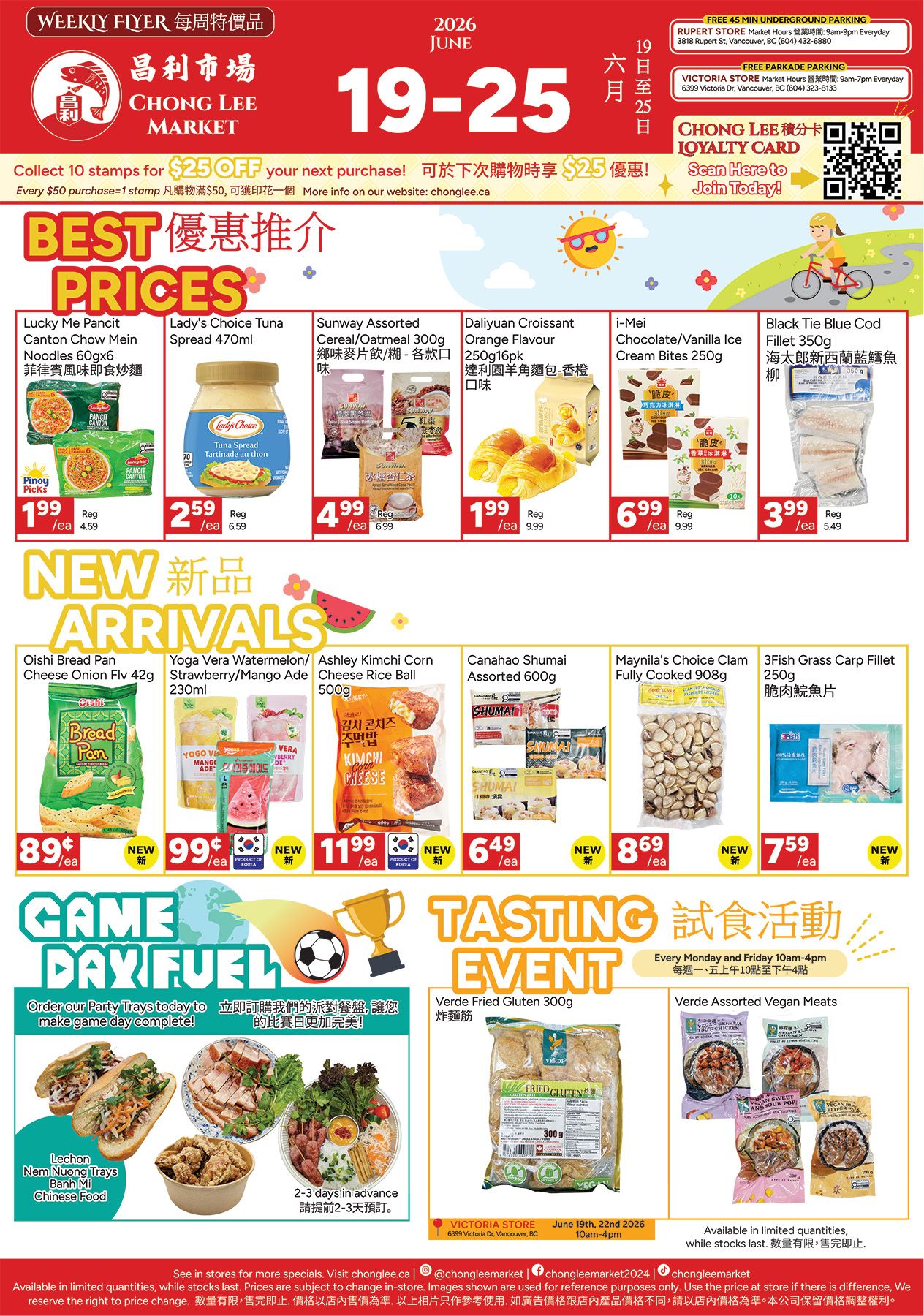 Chong Lee Market Flyer June 19 to 25