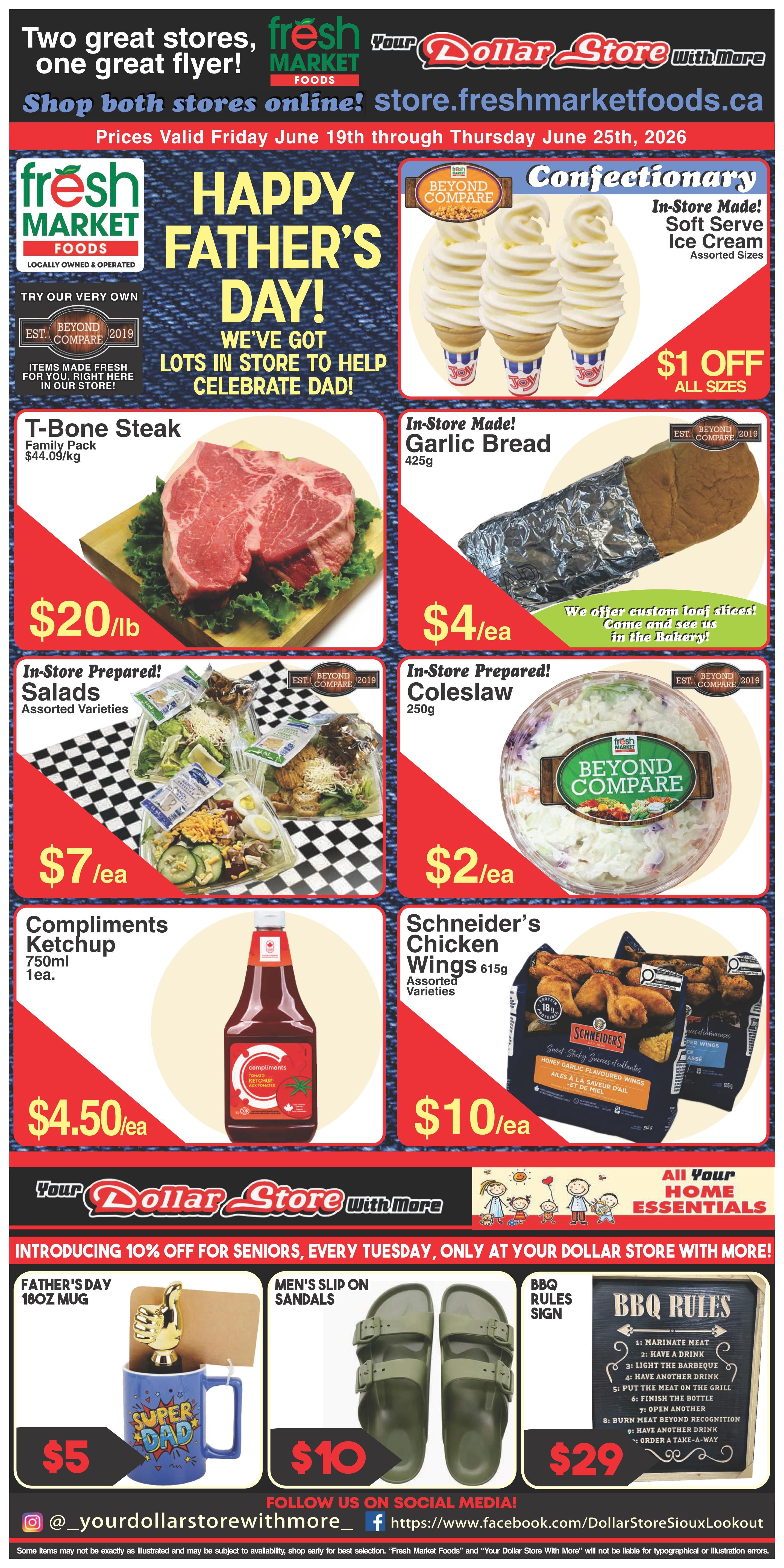 Fresh Market Foods Flyer June 19 to 25