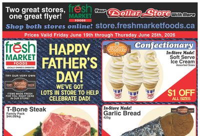 Fresh Market Foods Flyer June 19 to 25