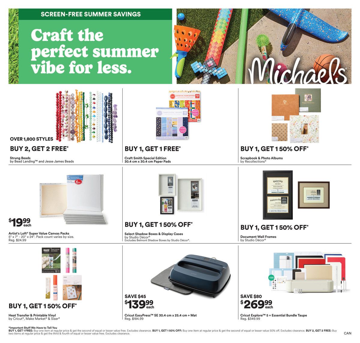 Michael's Flyer June 19 to 25