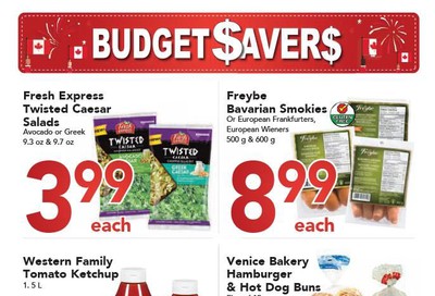 Buy-Low Foods Budget Savers Flyer June 28 to July 25