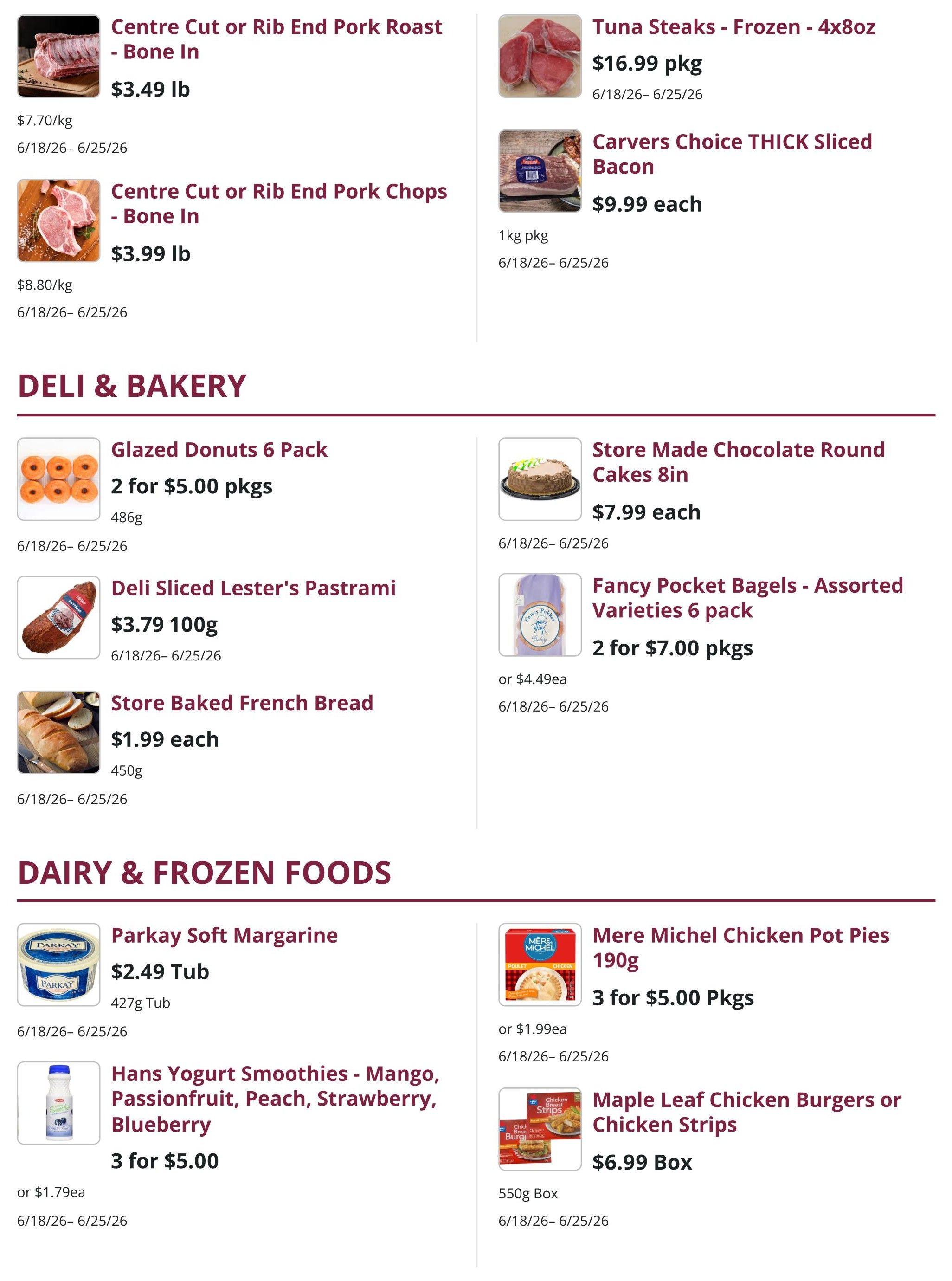 Mike Dean Local Grocer Flyer June 18 to 25
