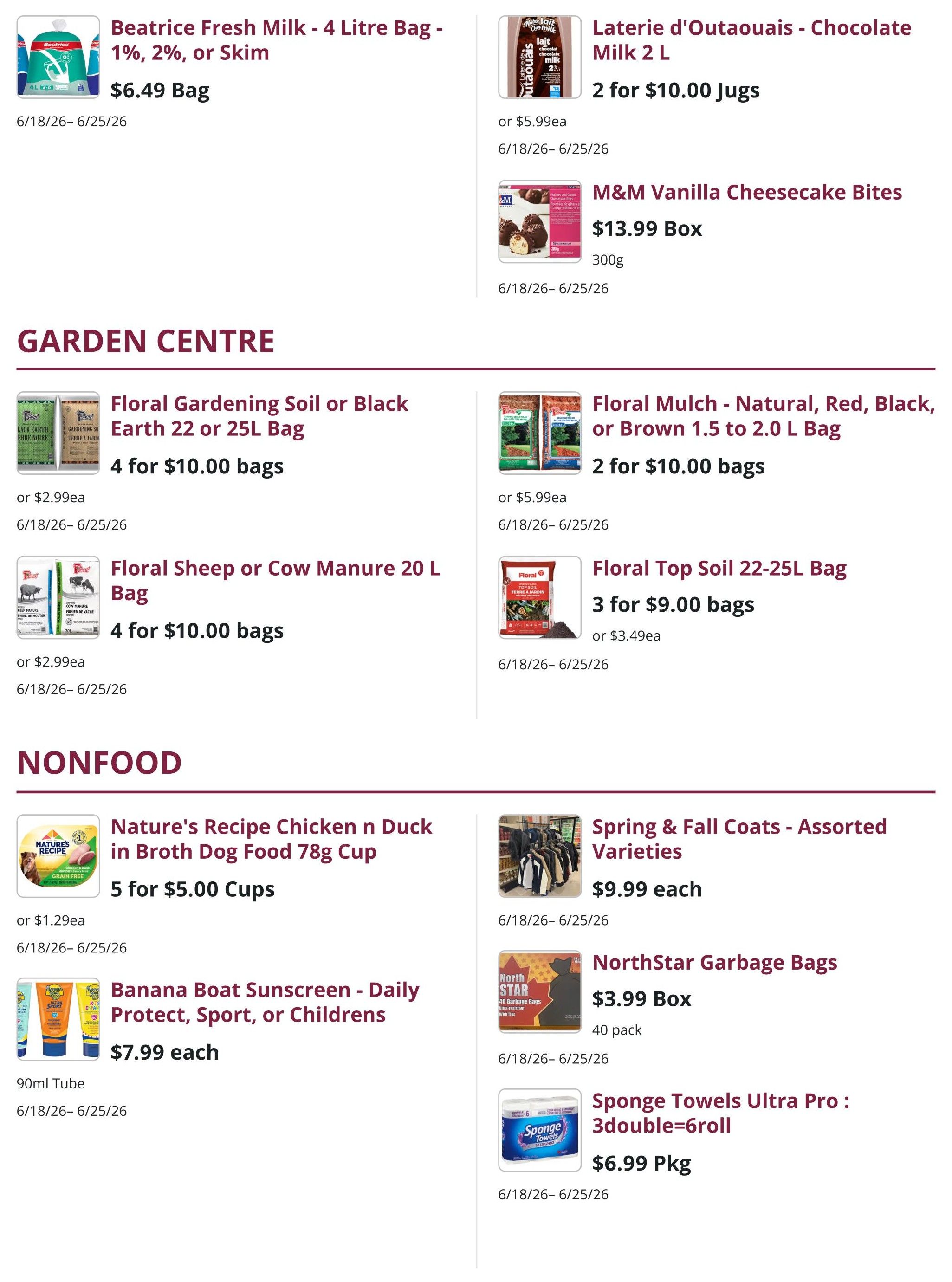 Mike Dean Local Grocer Flyer June 18 to 25