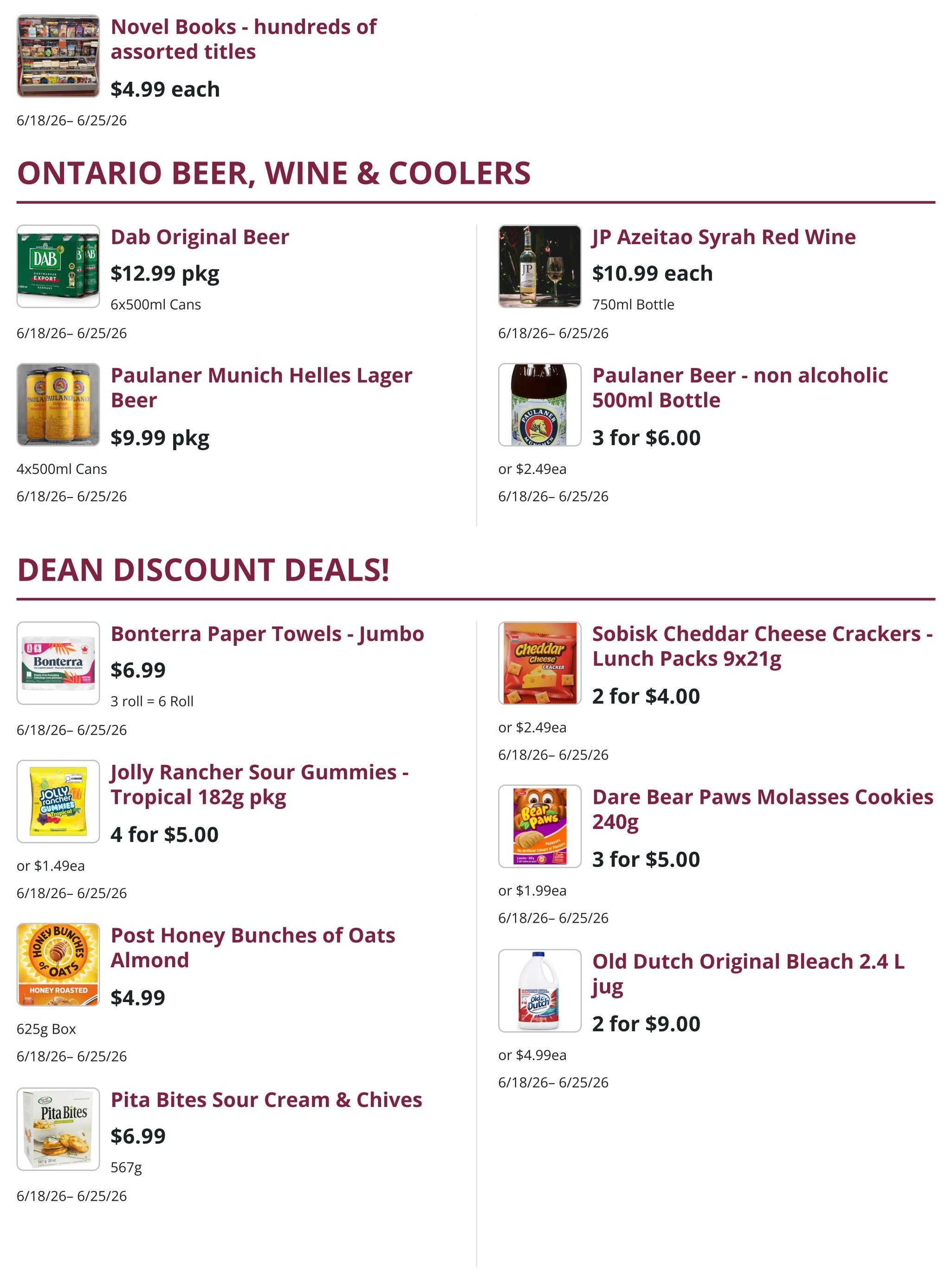 Mike Dean Local Grocer Flyer June 18 to 25