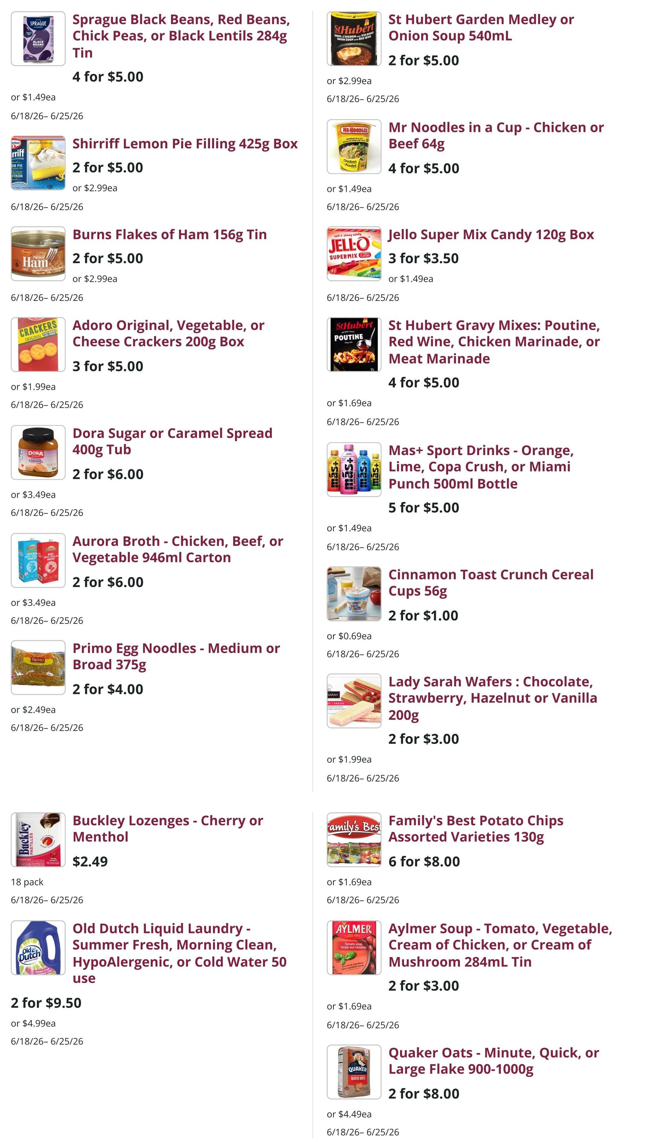 Mike Dean Local Grocer Flyer June 18 to 25