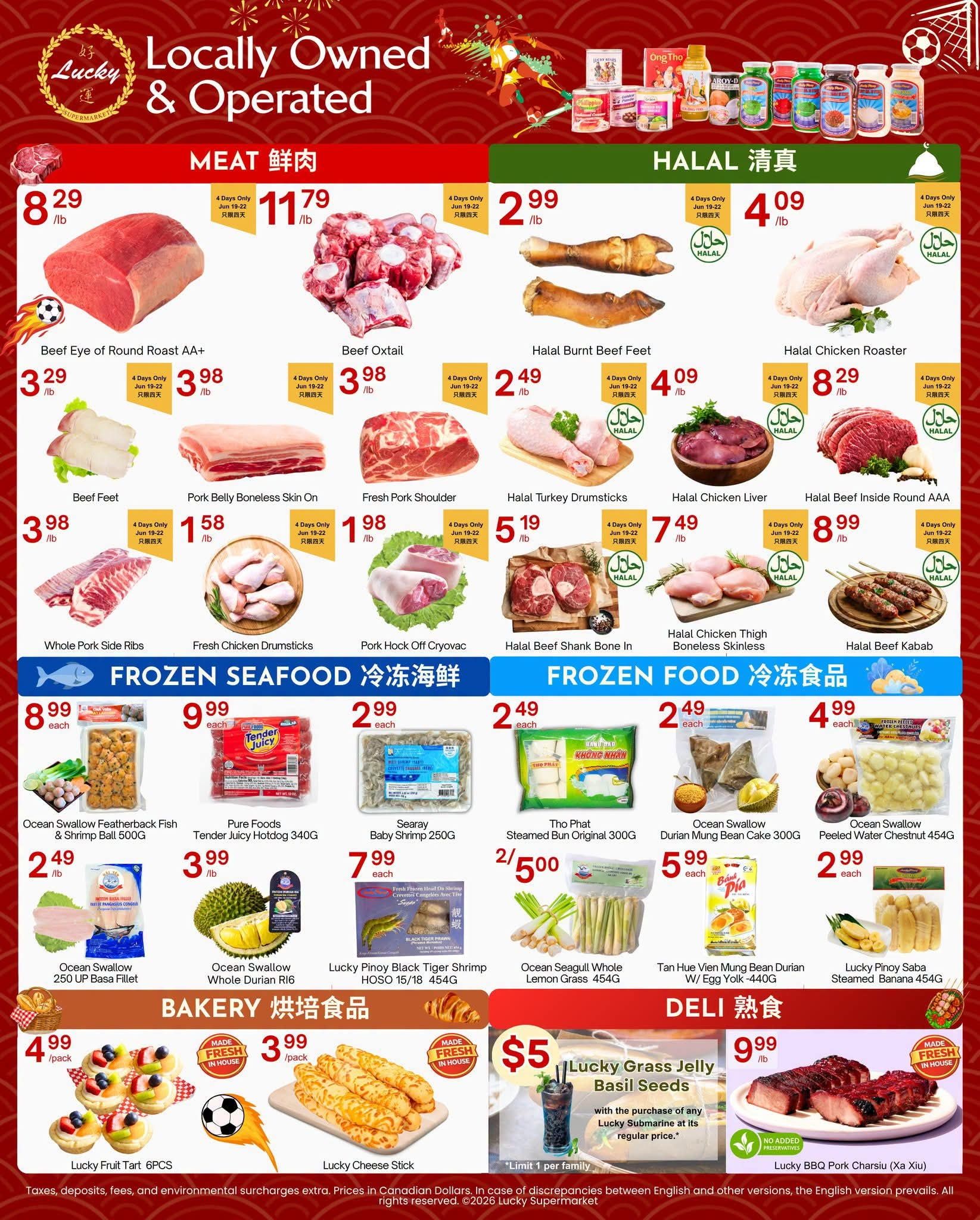 Lucky Supermarket (Surrey) Flyer June 19 to 25