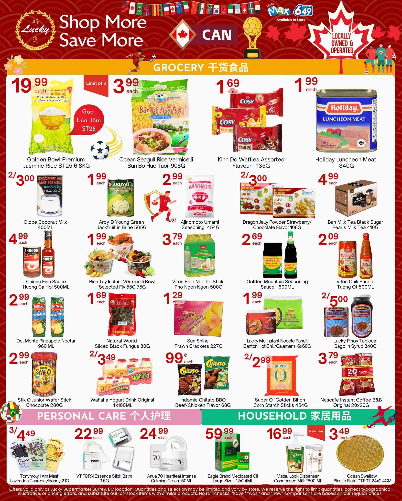 Lucky Supermarket (Surrey) Flyer June 19 to 25