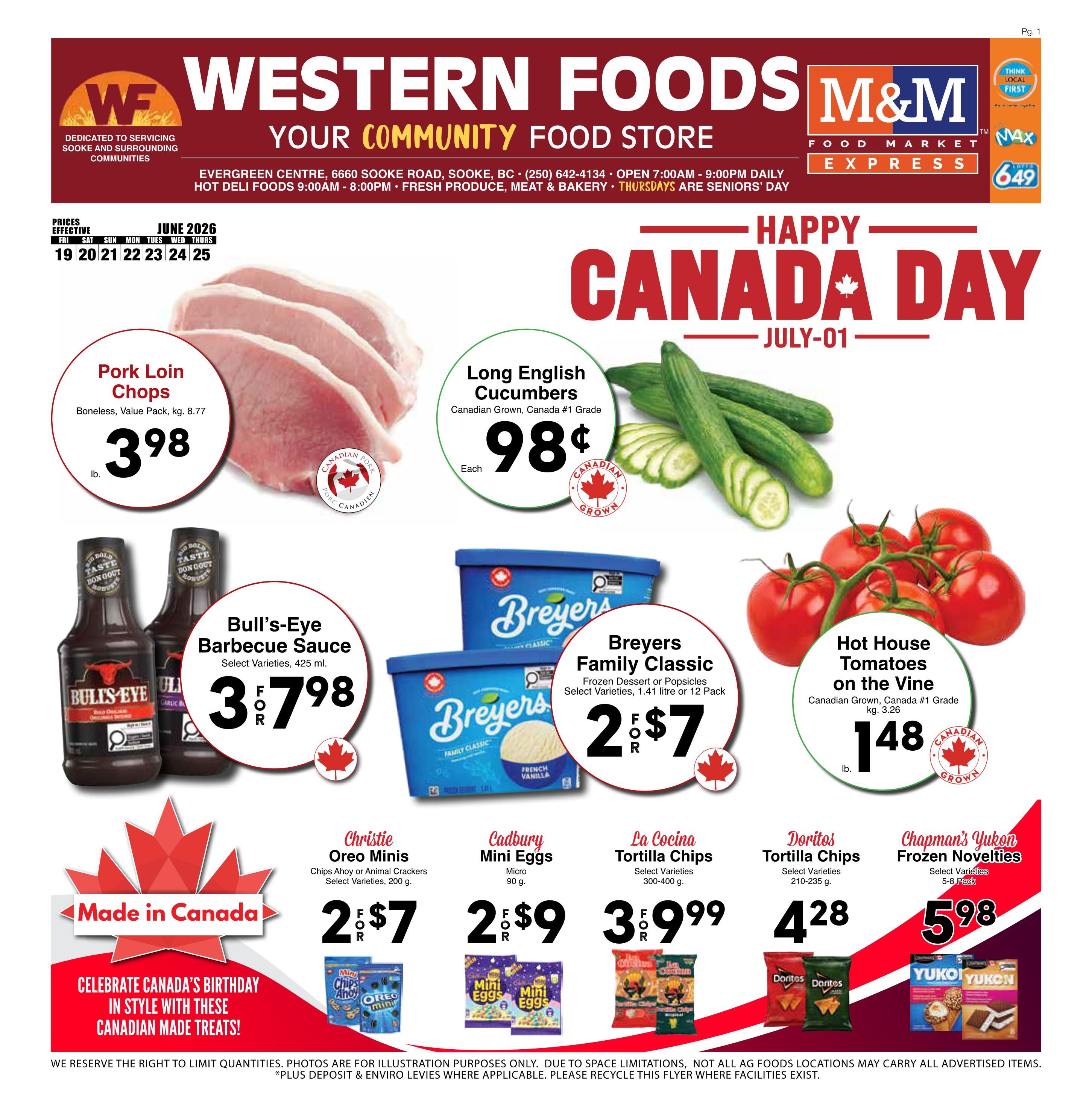 Western Foods Flyer June 19 to 25