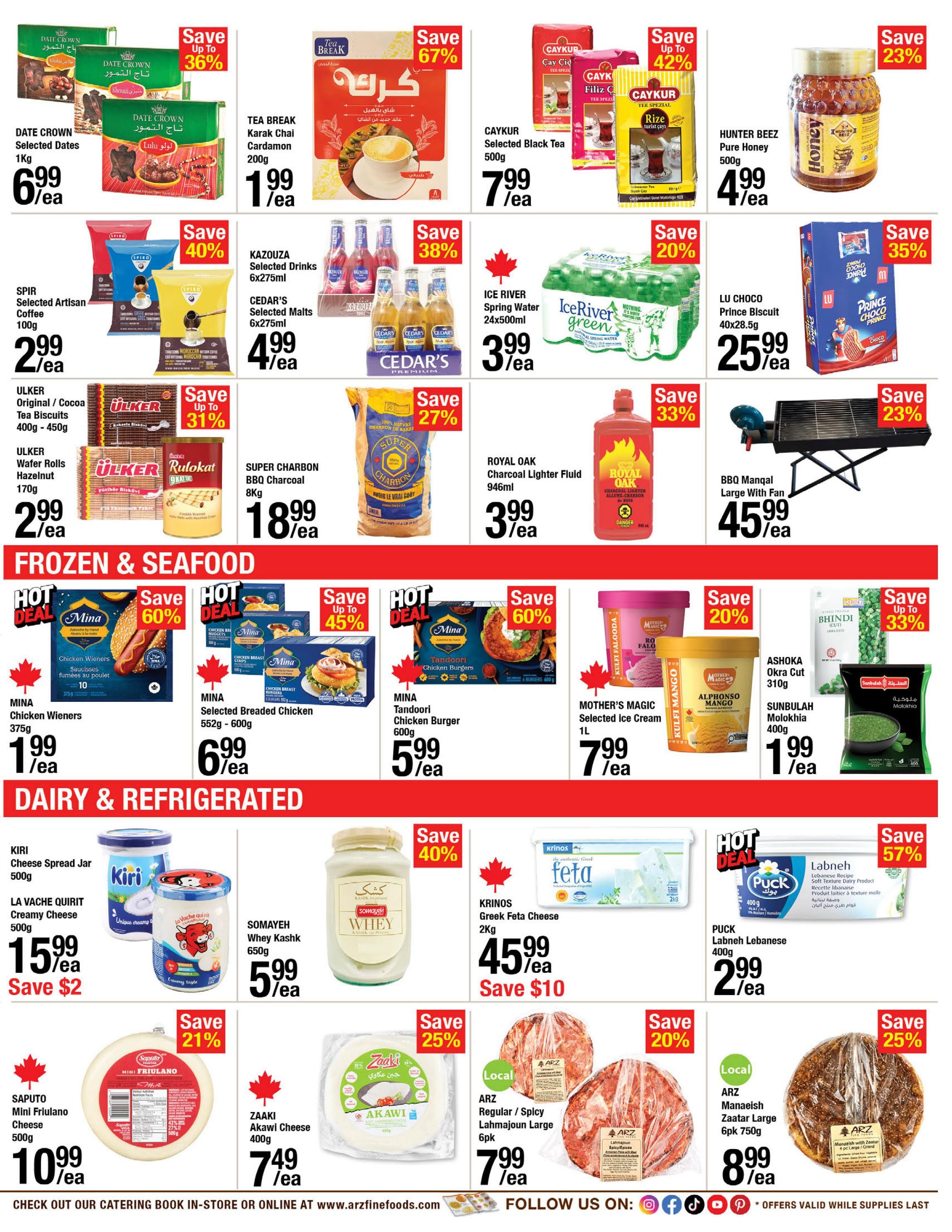 Arz Fine Foods Flyer June 19 to 25