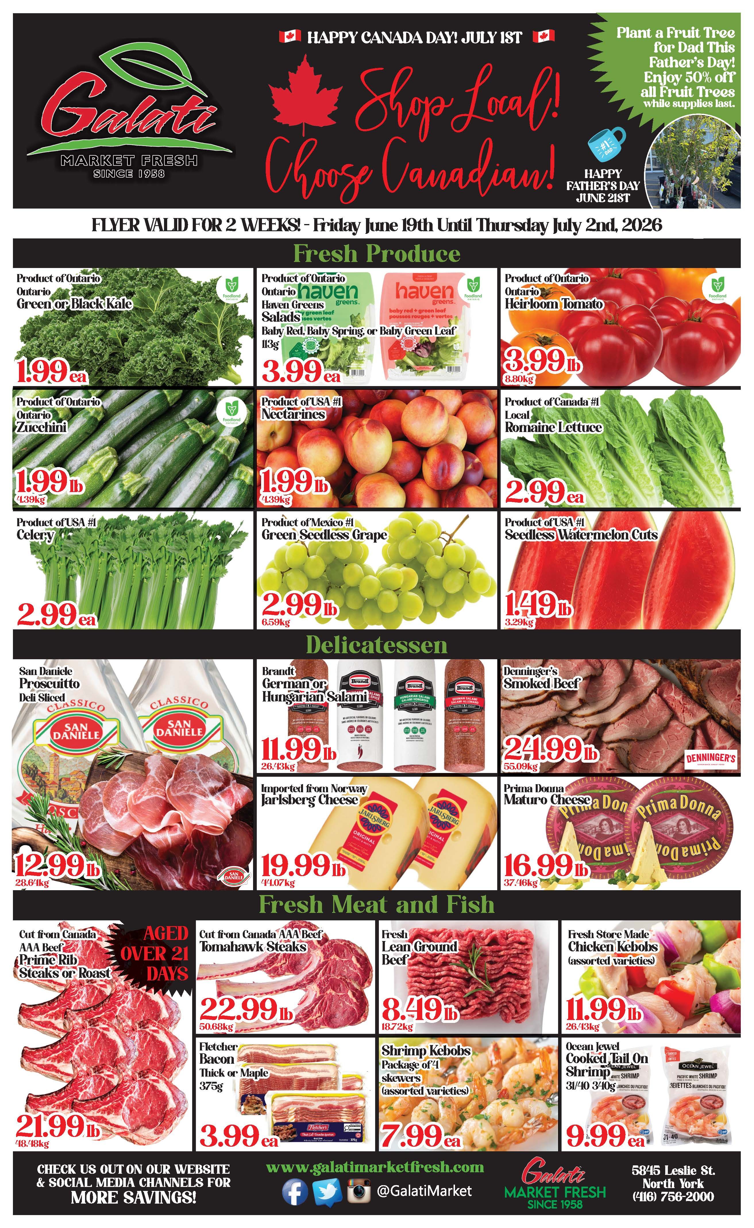 Galati Market Fresh Flyer June 19 to July 2