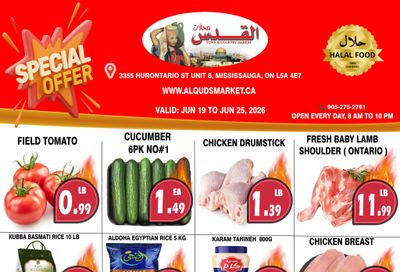 Al-Quds Supermarket Flyer June 19 to 25