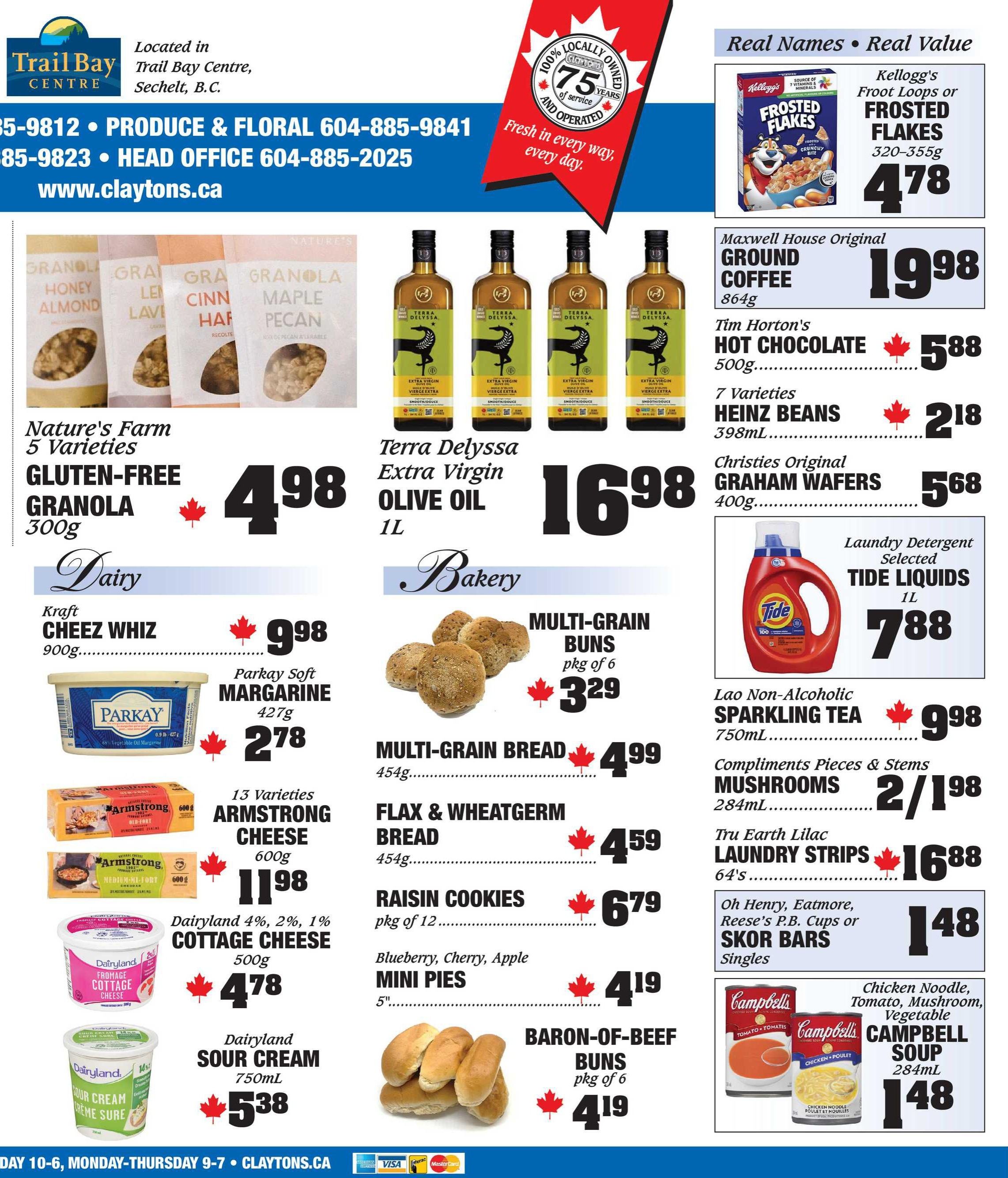 Claytons Heritage Market Flyer June 19 to 25