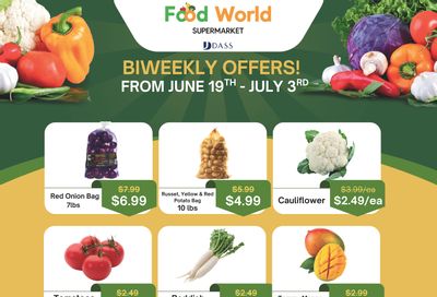Food World Supermarket Flyer June 19 to July 3
