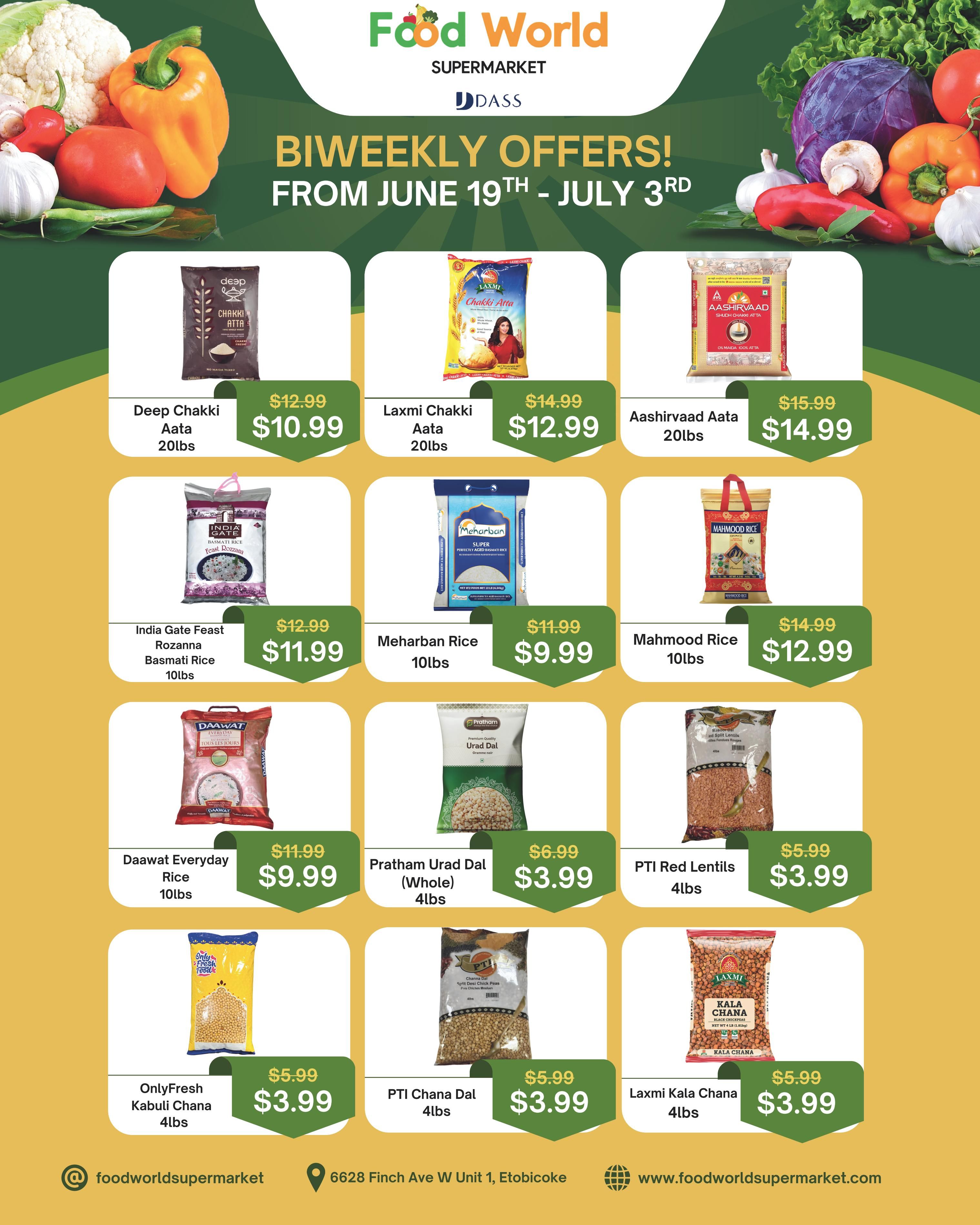 Food World Supermarket Flyer June 19 to July 3