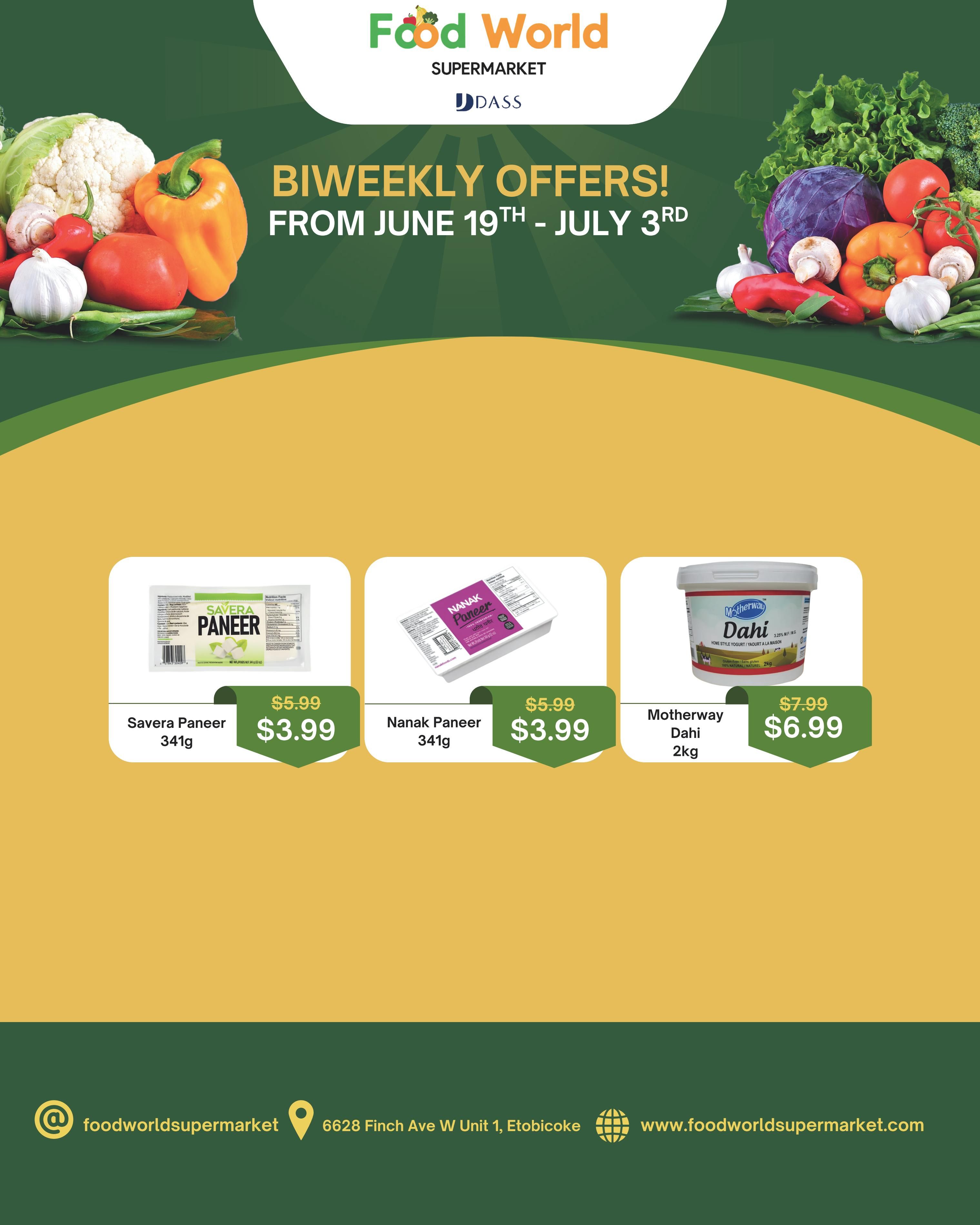 Food World Supermarket Flyer June 19 to July 3