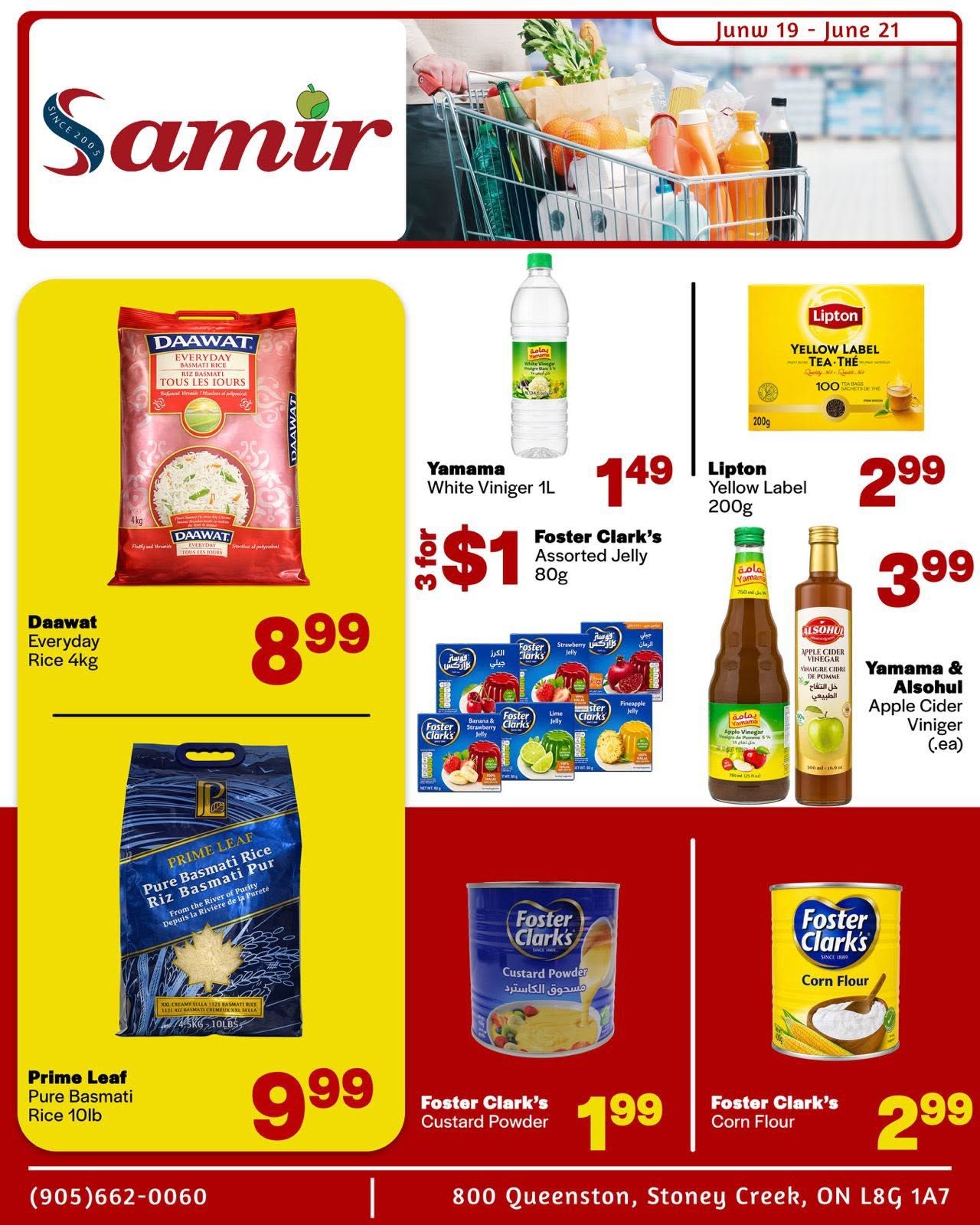 Samir Supermarket (Hamilton) Flyer June 19 to 21