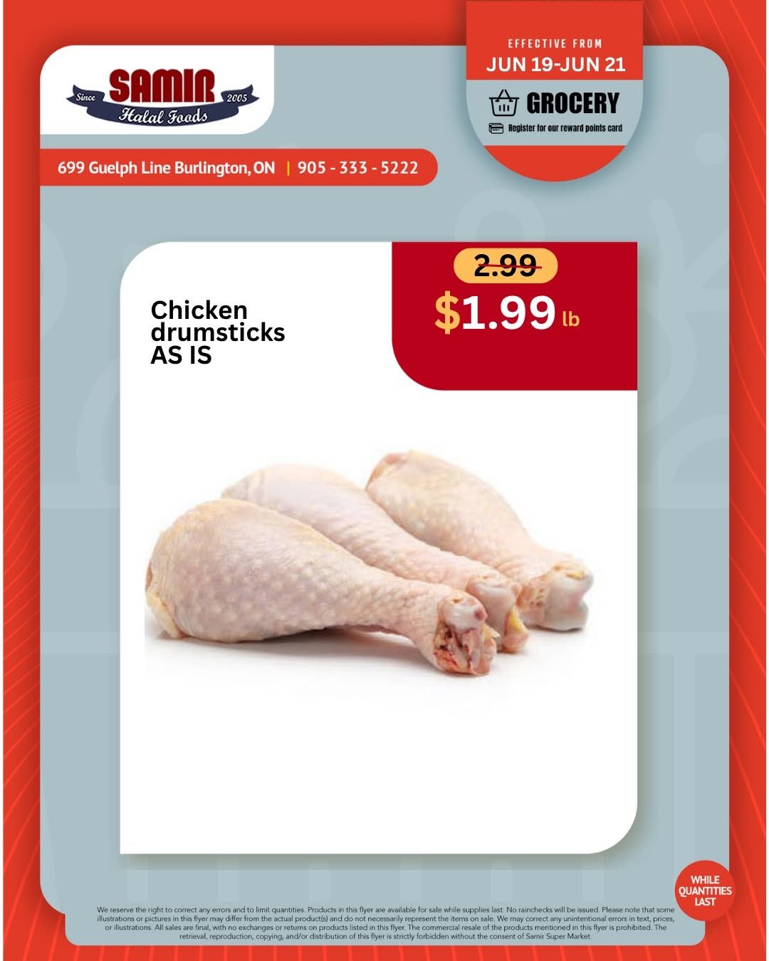 Samir Supermarket (Burlington) Flyer June 19 to 21