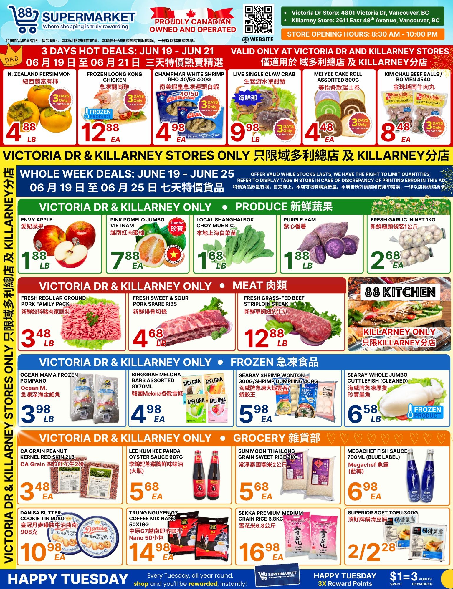88 Supermarket Flyer June 19 to 25