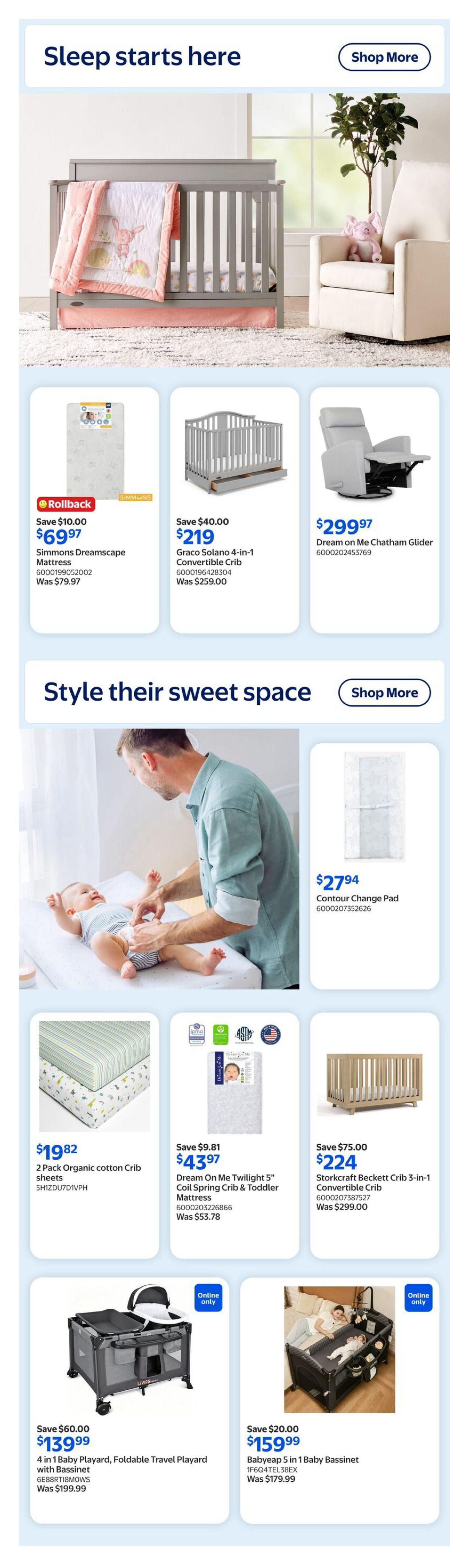 Walmart Baby Event Flyer June 18 to 24