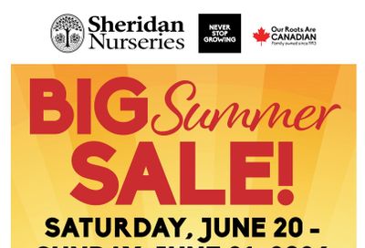 Sheridan Nurseries Flyer June 20 to 24